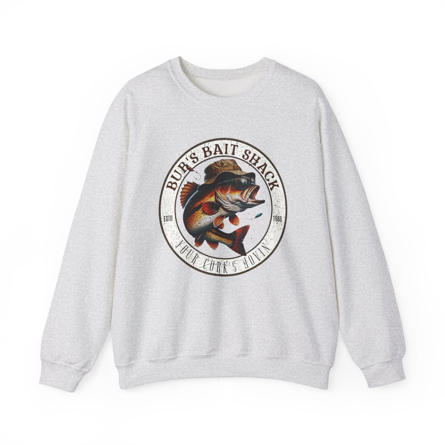 Bubs Bait Shack Unisex Heavy Blend™ Crewneck Sweatshirt