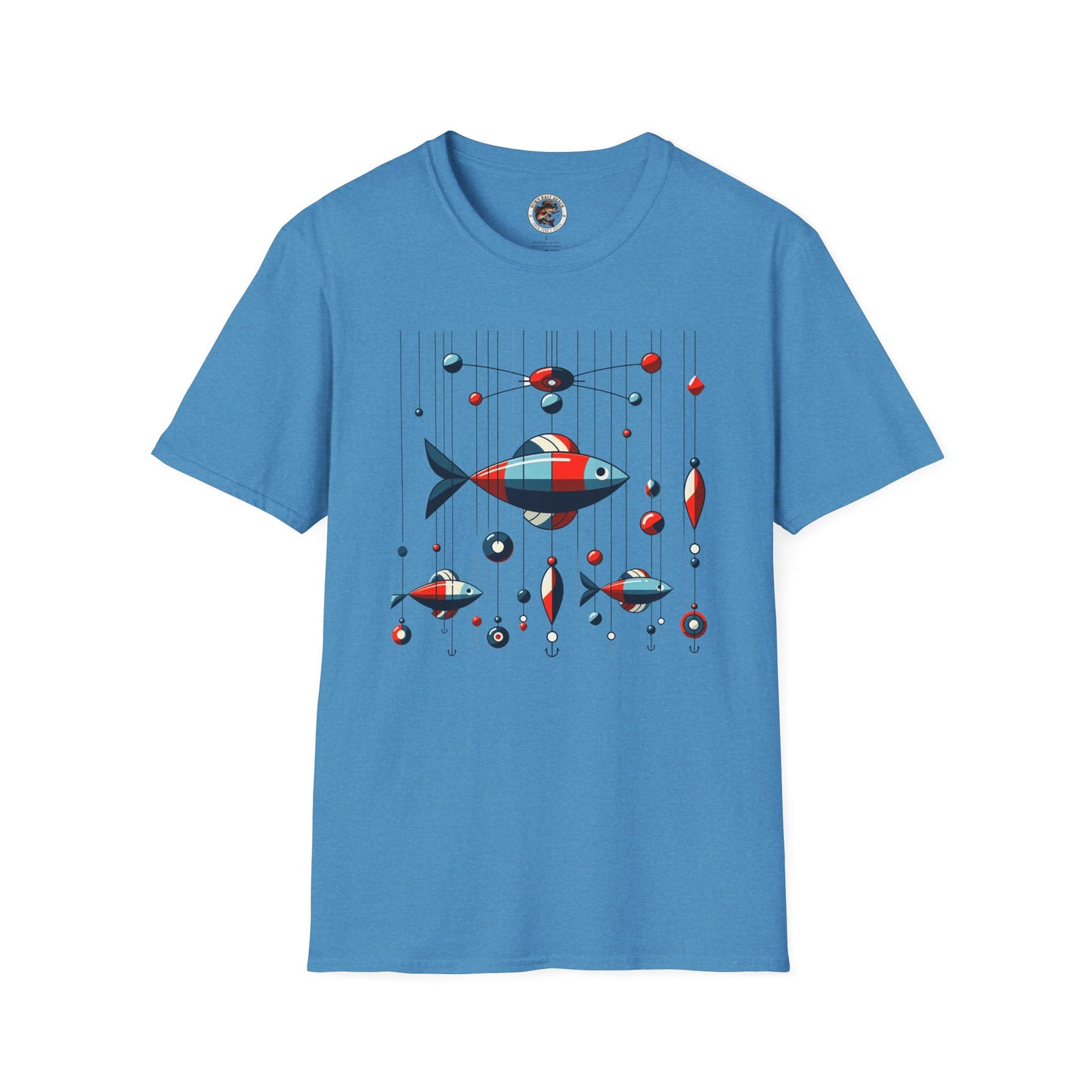 Mobile Fishing Unisex Softstyle T-Shirt