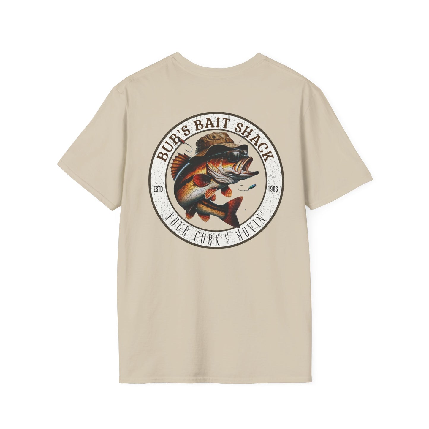 Classic BBS Design Unisex T-Shirt with image on back