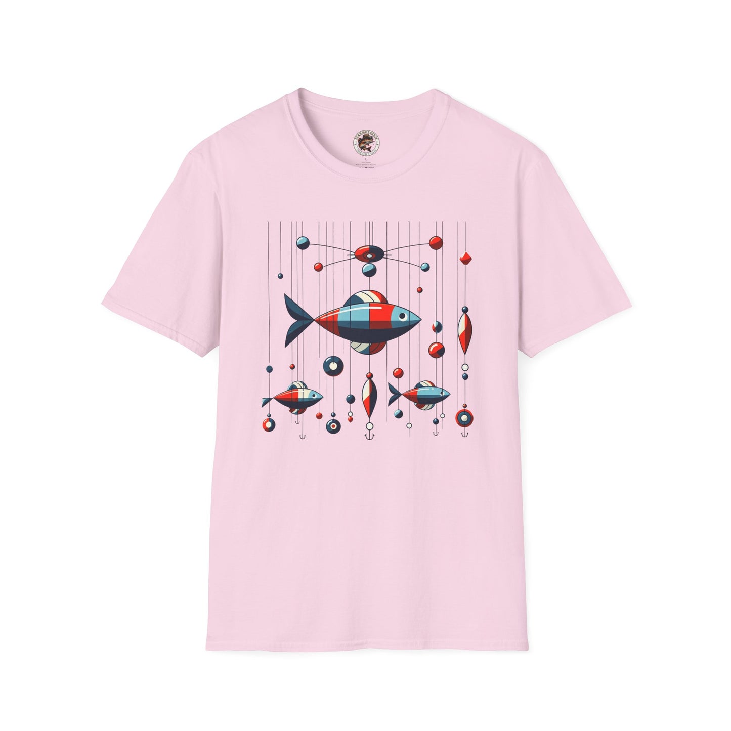 Mobile Fishing Unisex Softstyle T-Shirt