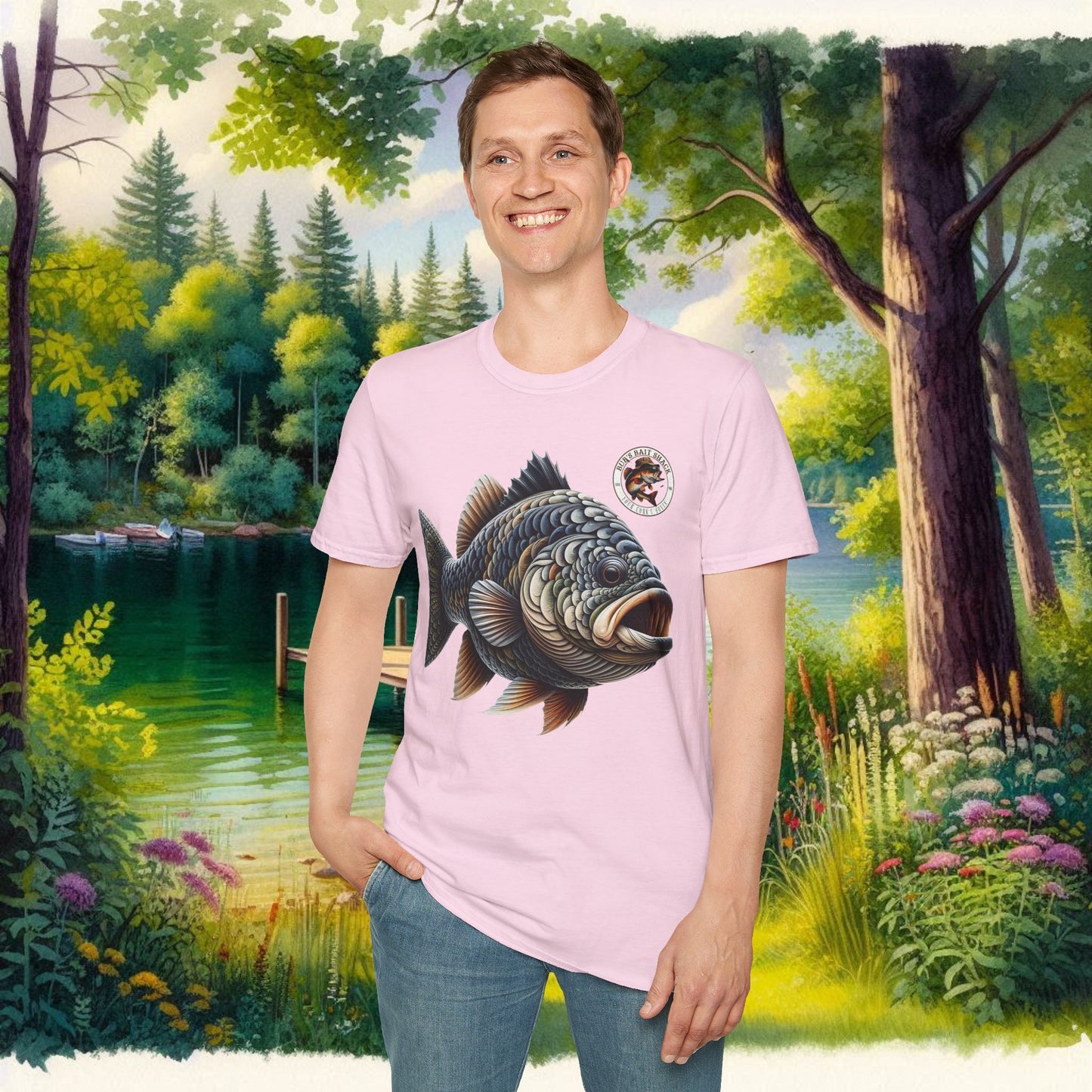 Bass Scale Style Unisex Softstyle T-Shirt
