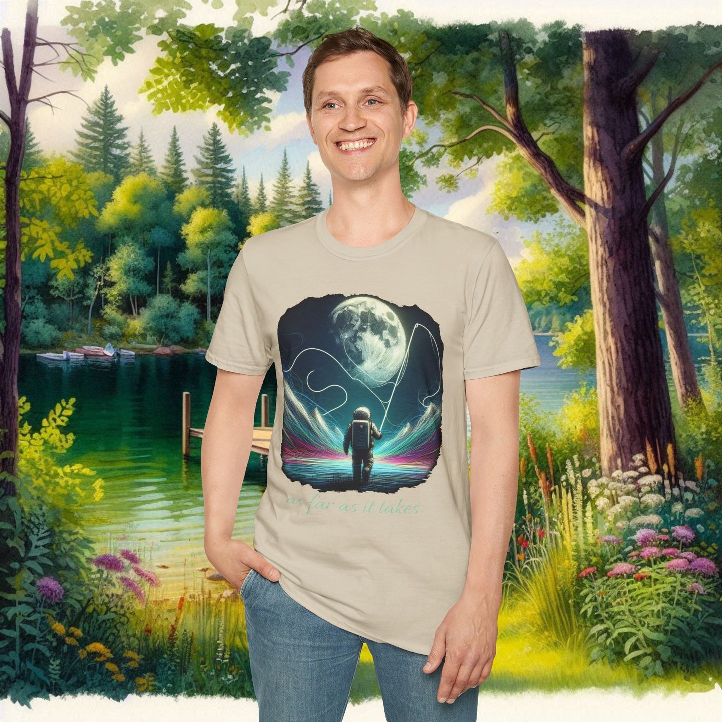 As Far As It Takes Unisex Softstyle T-Shirt