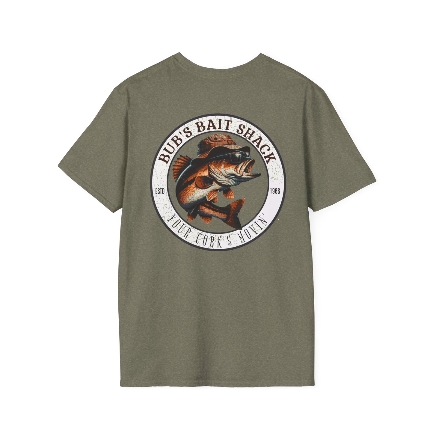 Classic BBS Unisex T-Shirt with Image on Back