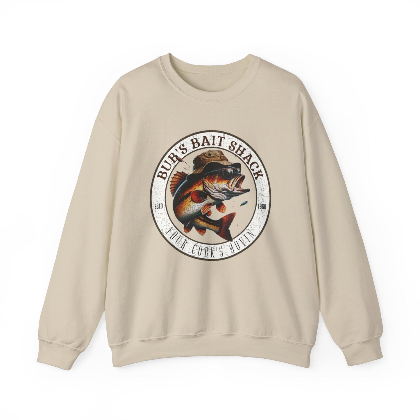 Bubs Bait Shack Unisex Heavy Blend™ Crewneck Sweatshirt