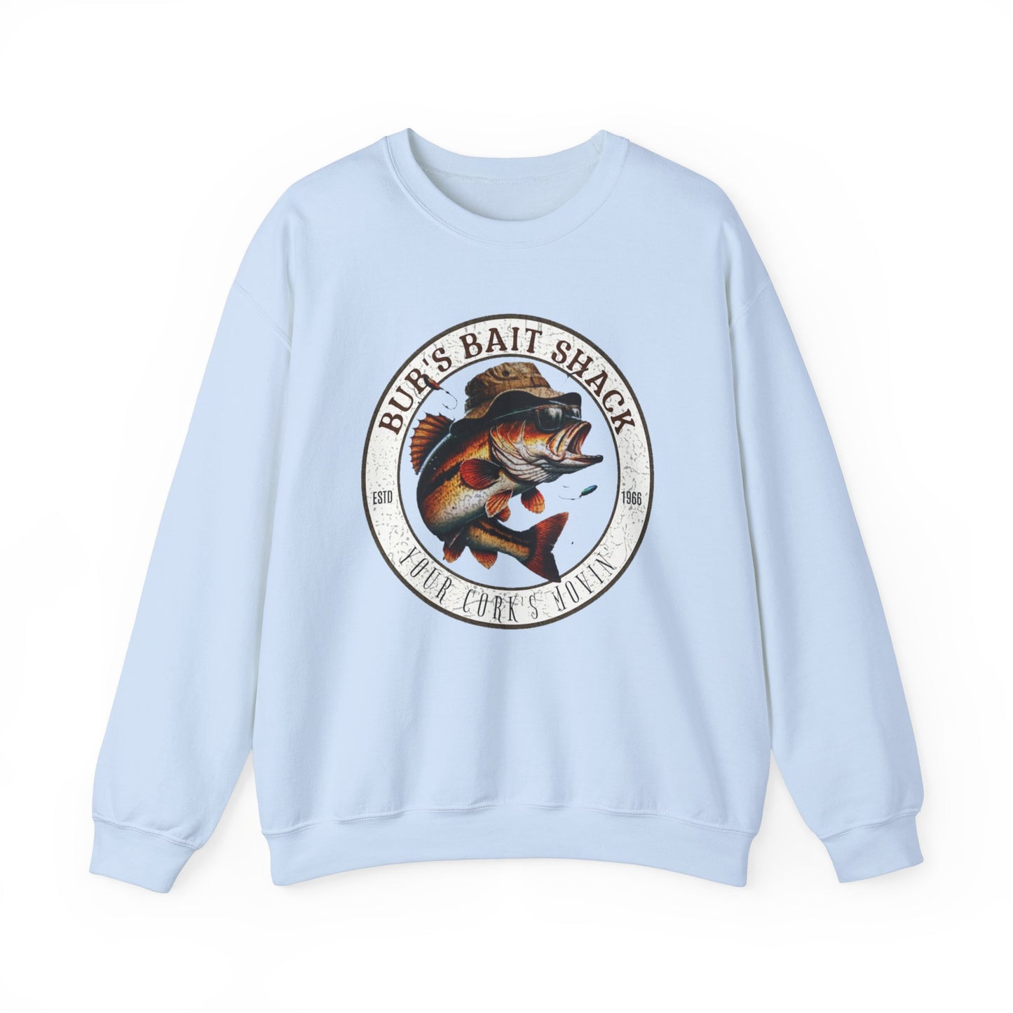 Bubs Bait Shack Unisex Heavy Blend™ Crewneck Sweatshirt