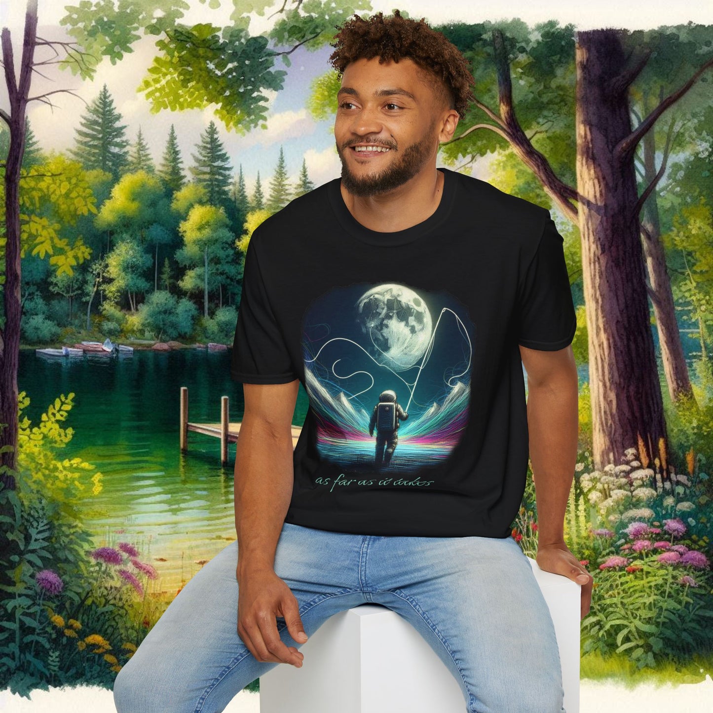 As Far As It Takes Unisex Softstyle T-Shirt