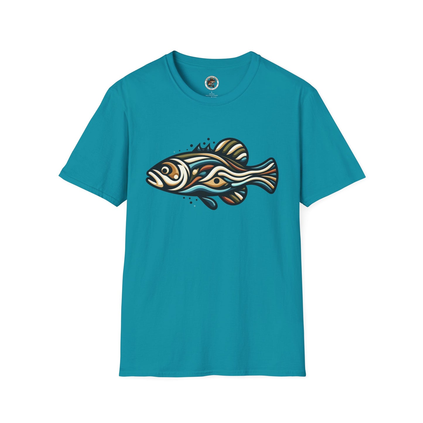 Painted Bass Shirt Unisex Softstyle T-Shirt