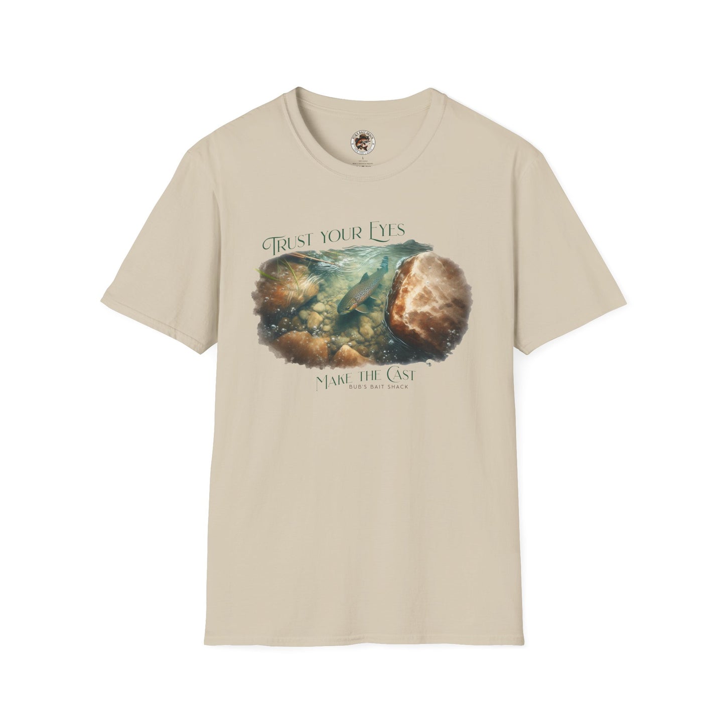 Trust Your Eyes Tee Unisex Softstyle T-Shirt