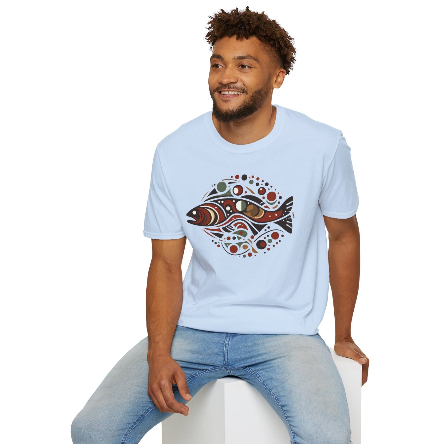 Brown Trout Calder Tee Unisex Softstyle T-Shirt