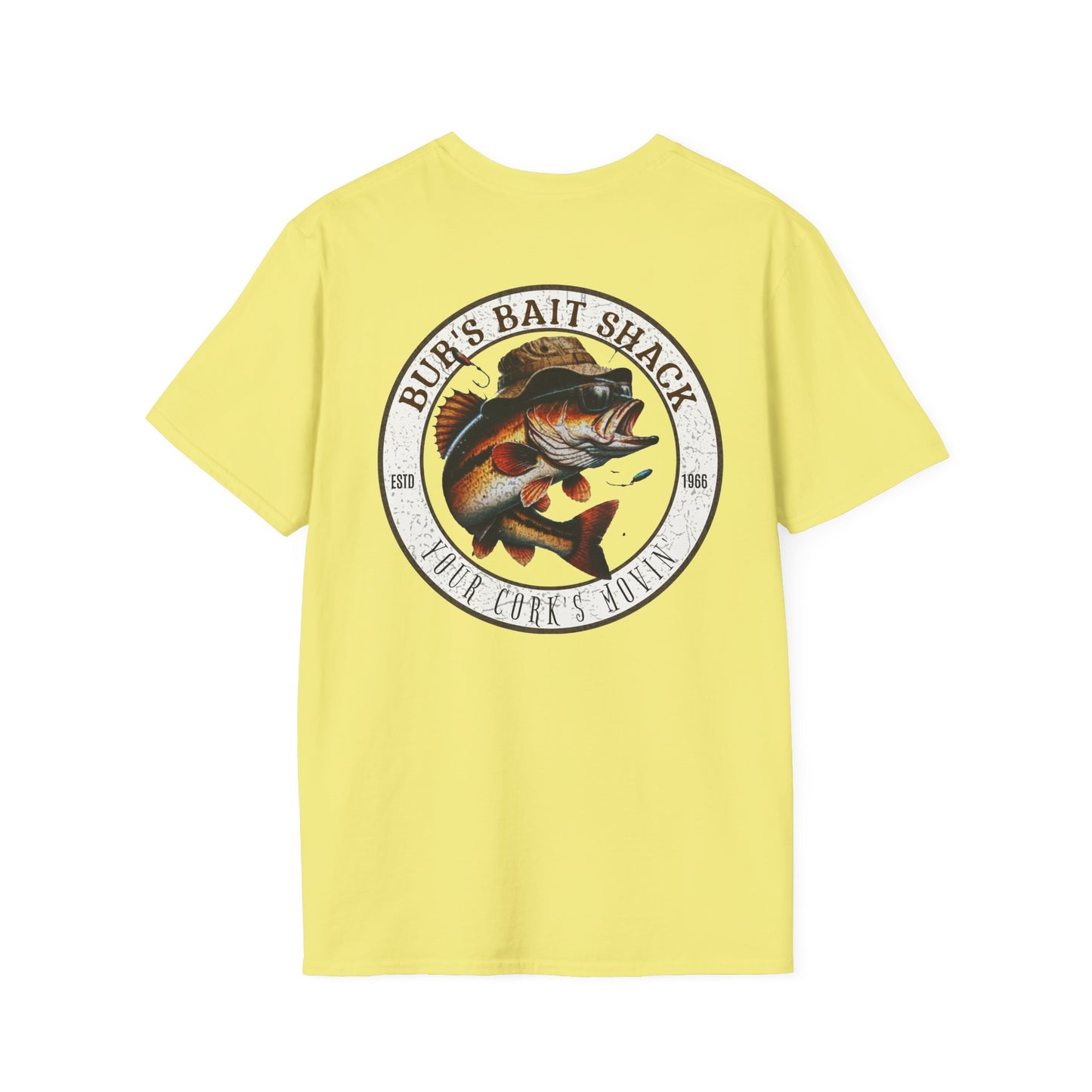Classic BBS Design Unisex T-Shirt with image on back