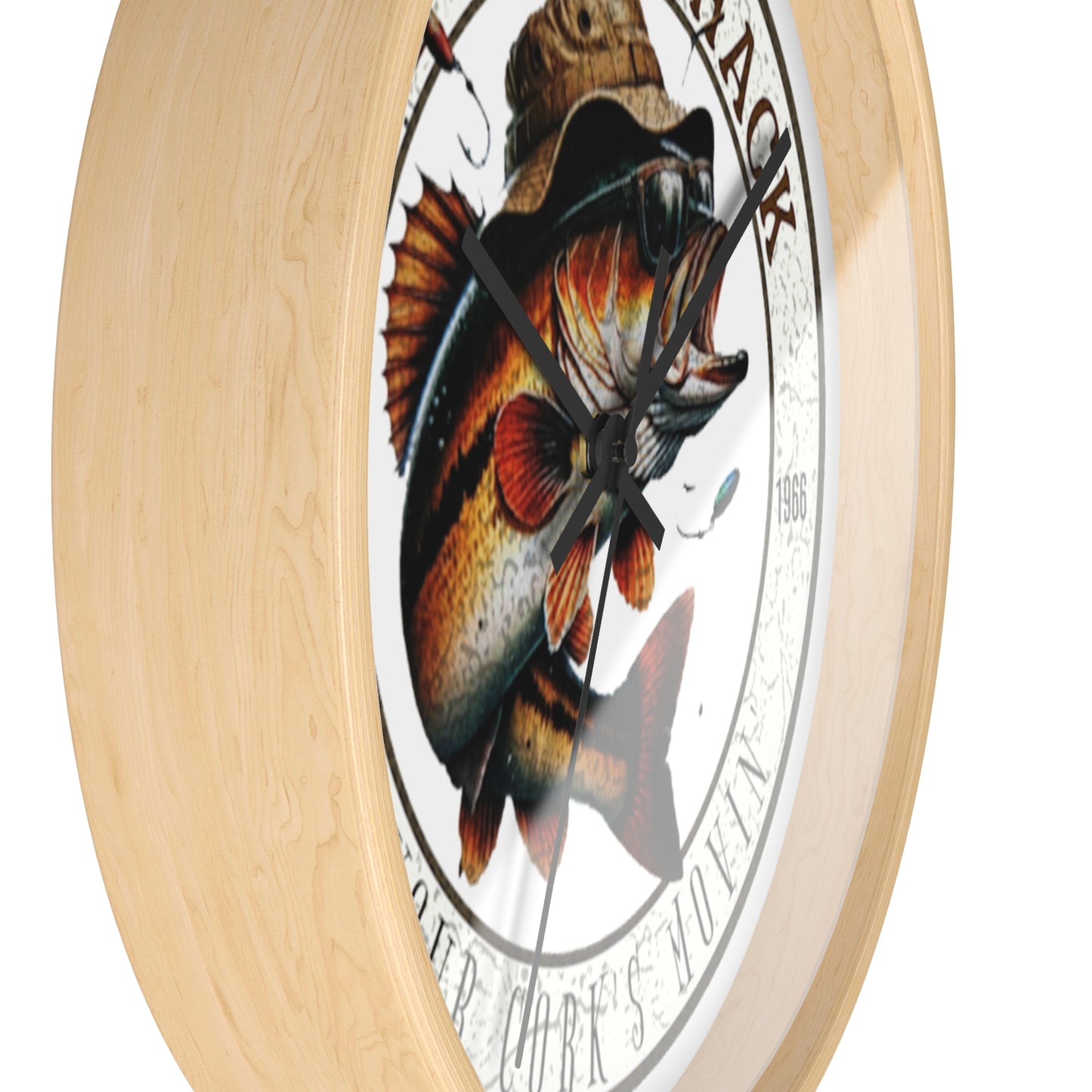 Bub's Bait Shack Wall Clock