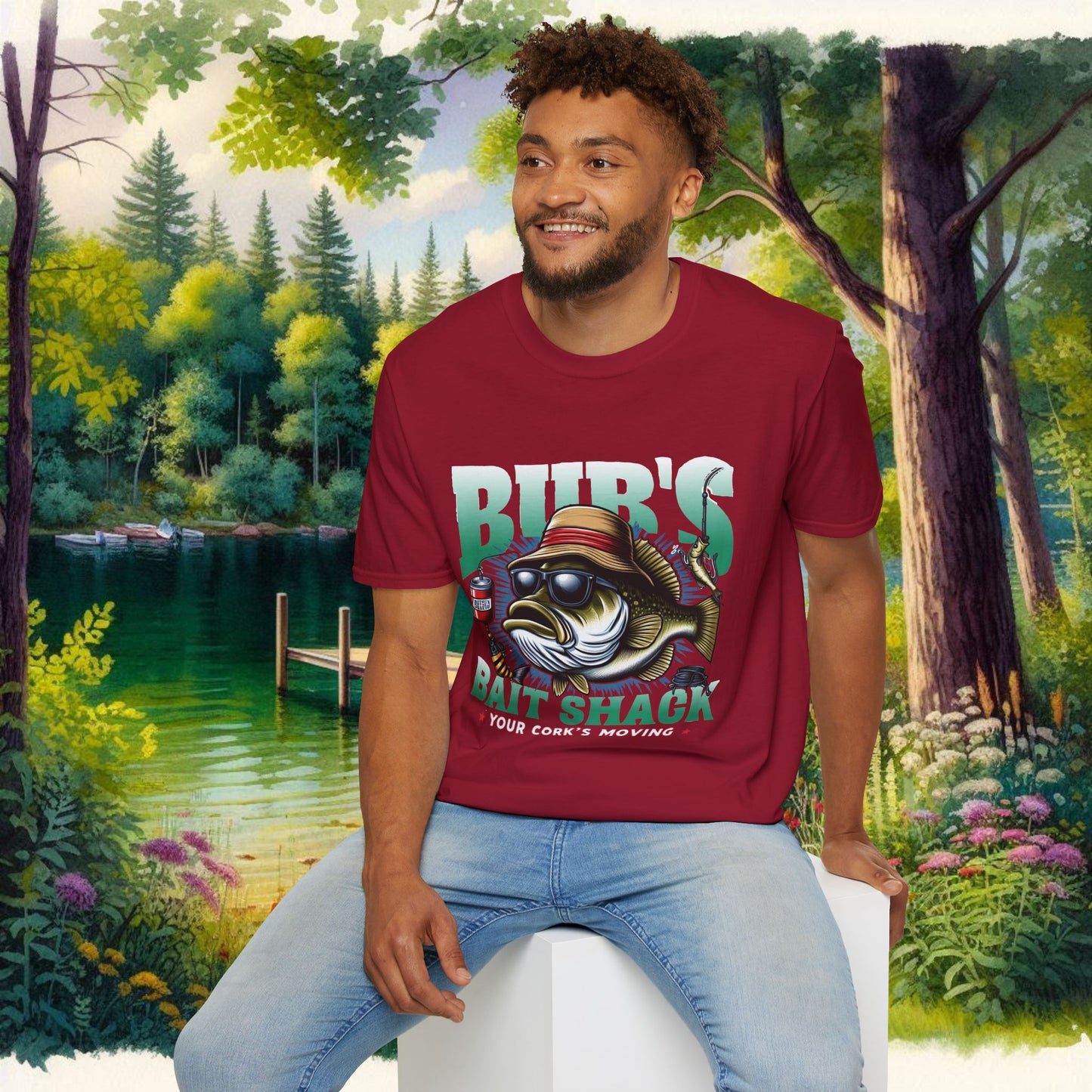 Boss Bass Unisex Softstyle T-Shirt