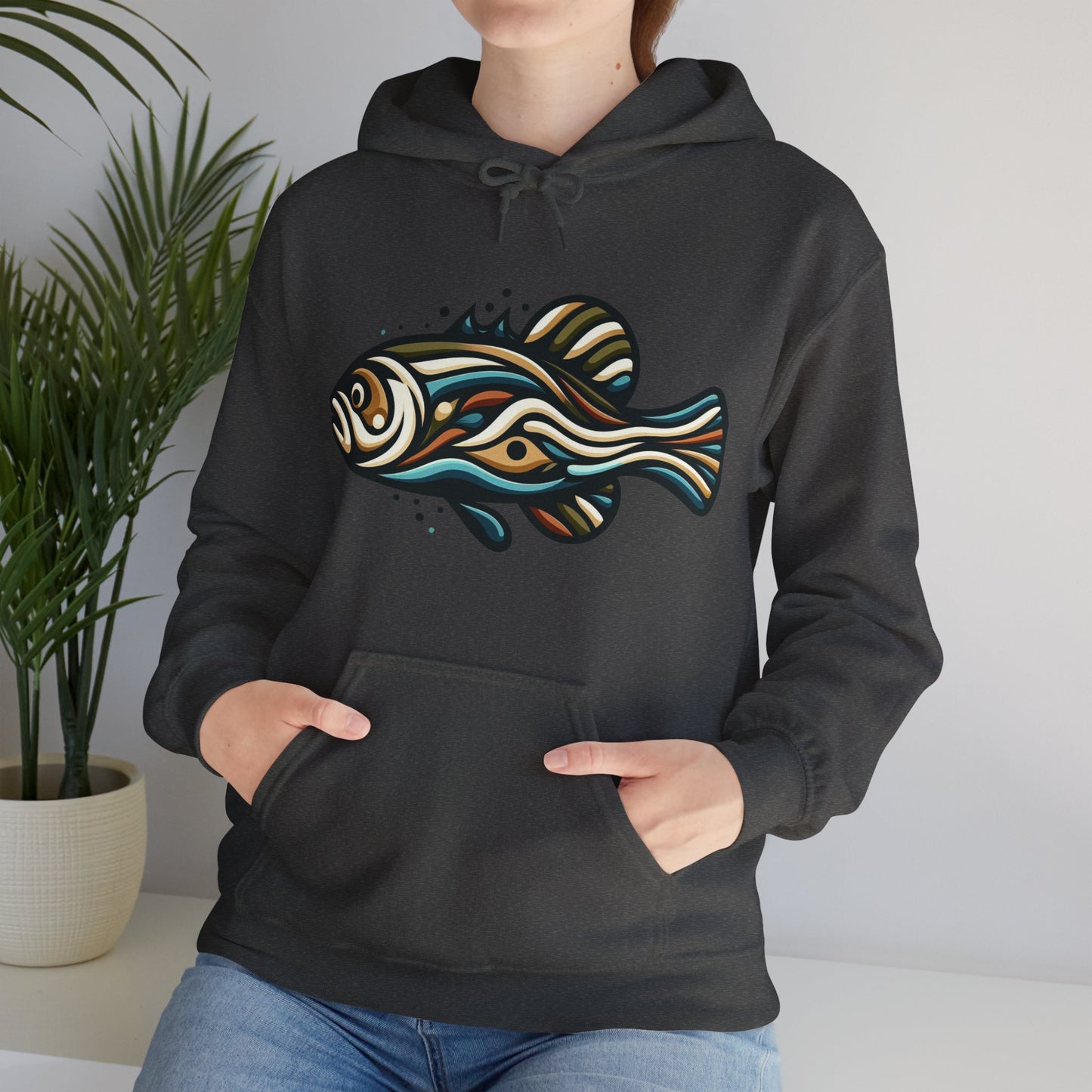 Painted Fish Unisex Heavy Blend™ Hooded Sweatshirt