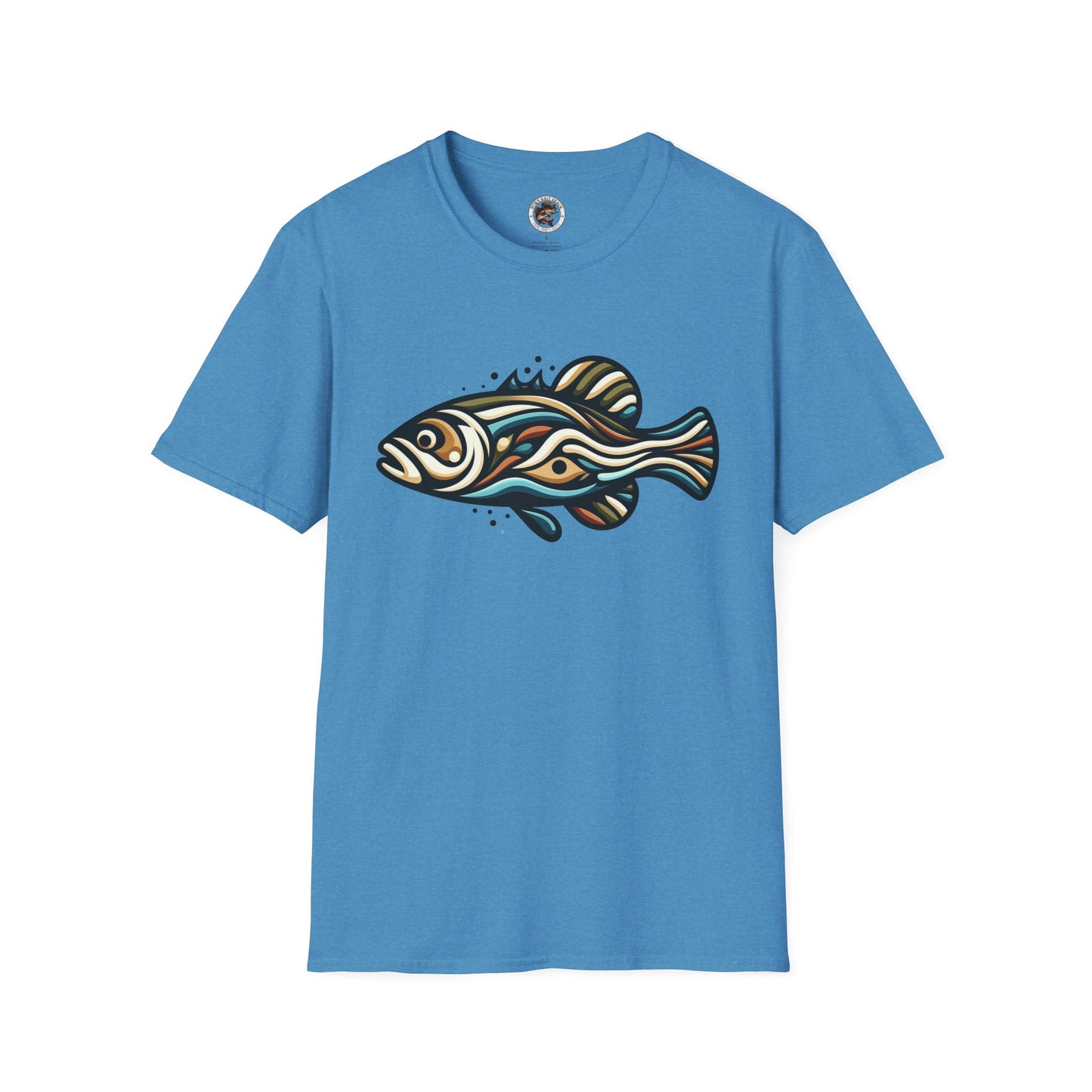 Painted Bass Shirt Unisex Softstyle T-Shirt