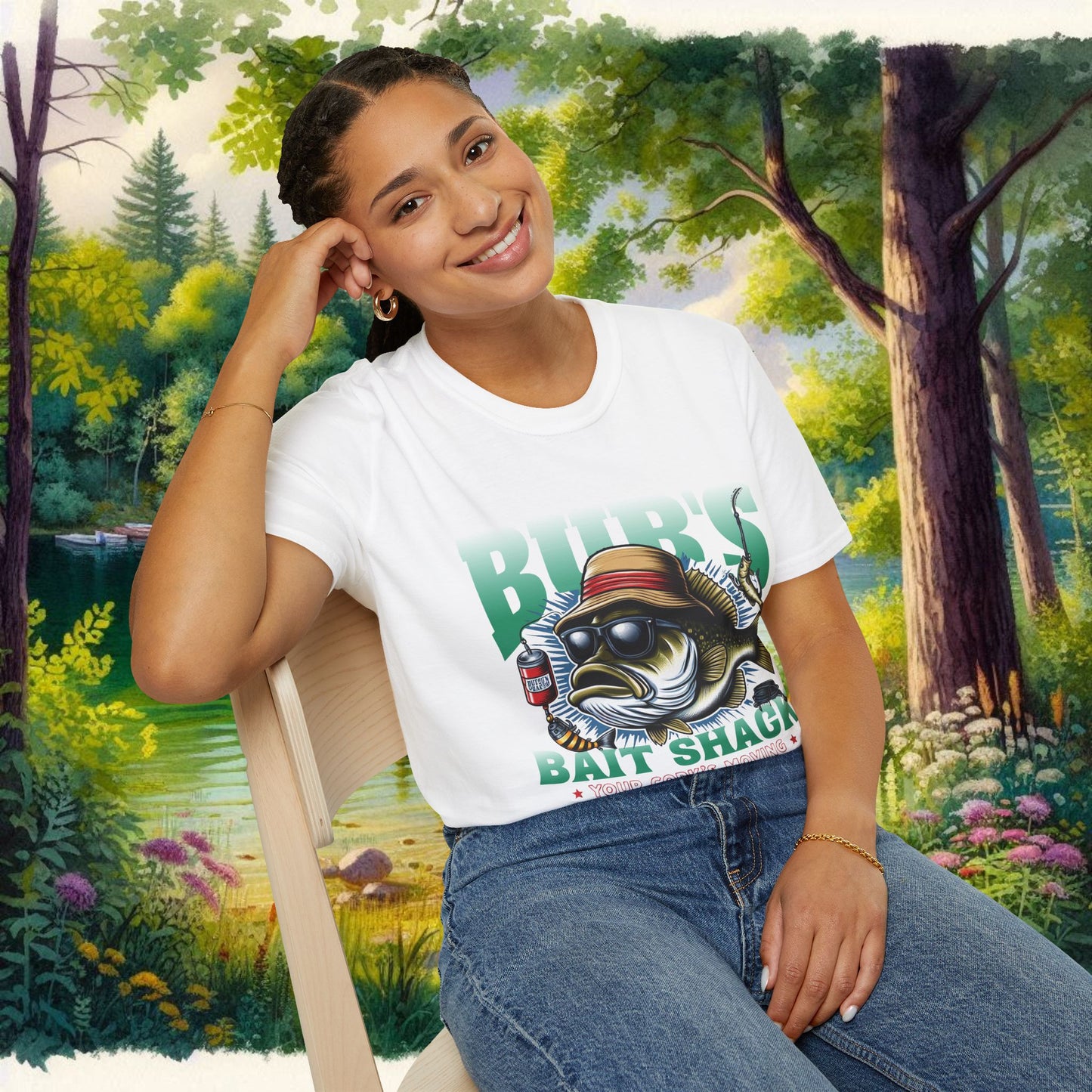 Boss Bass Unisex Softstyle T-Shirt