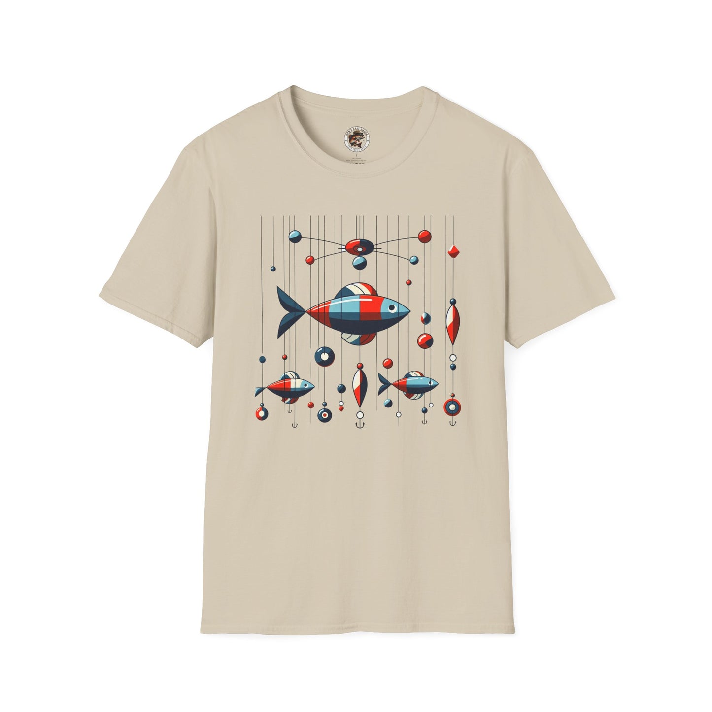 Mobile Fishing Unisex Softstyle T-Shirt