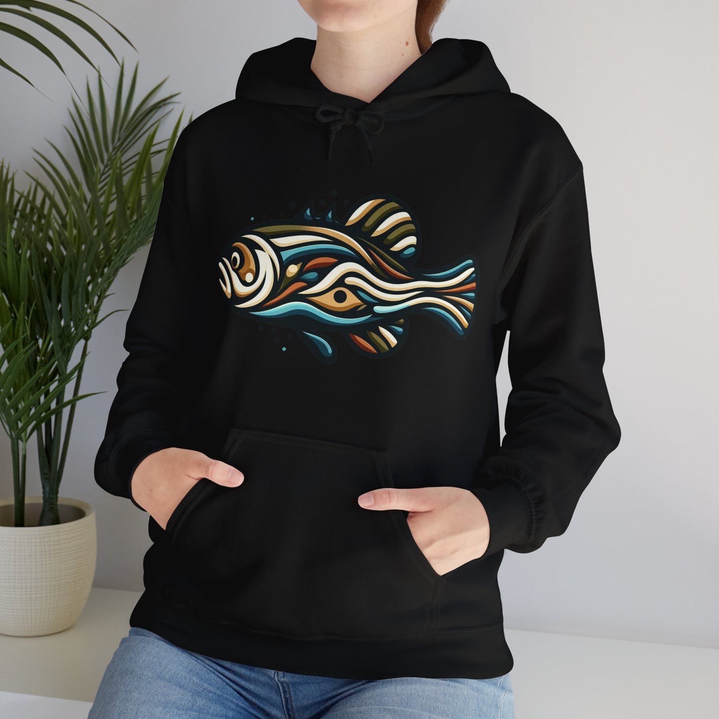 Painted Fish Unisex Heavy Blend™ Hooded Sweatshirt