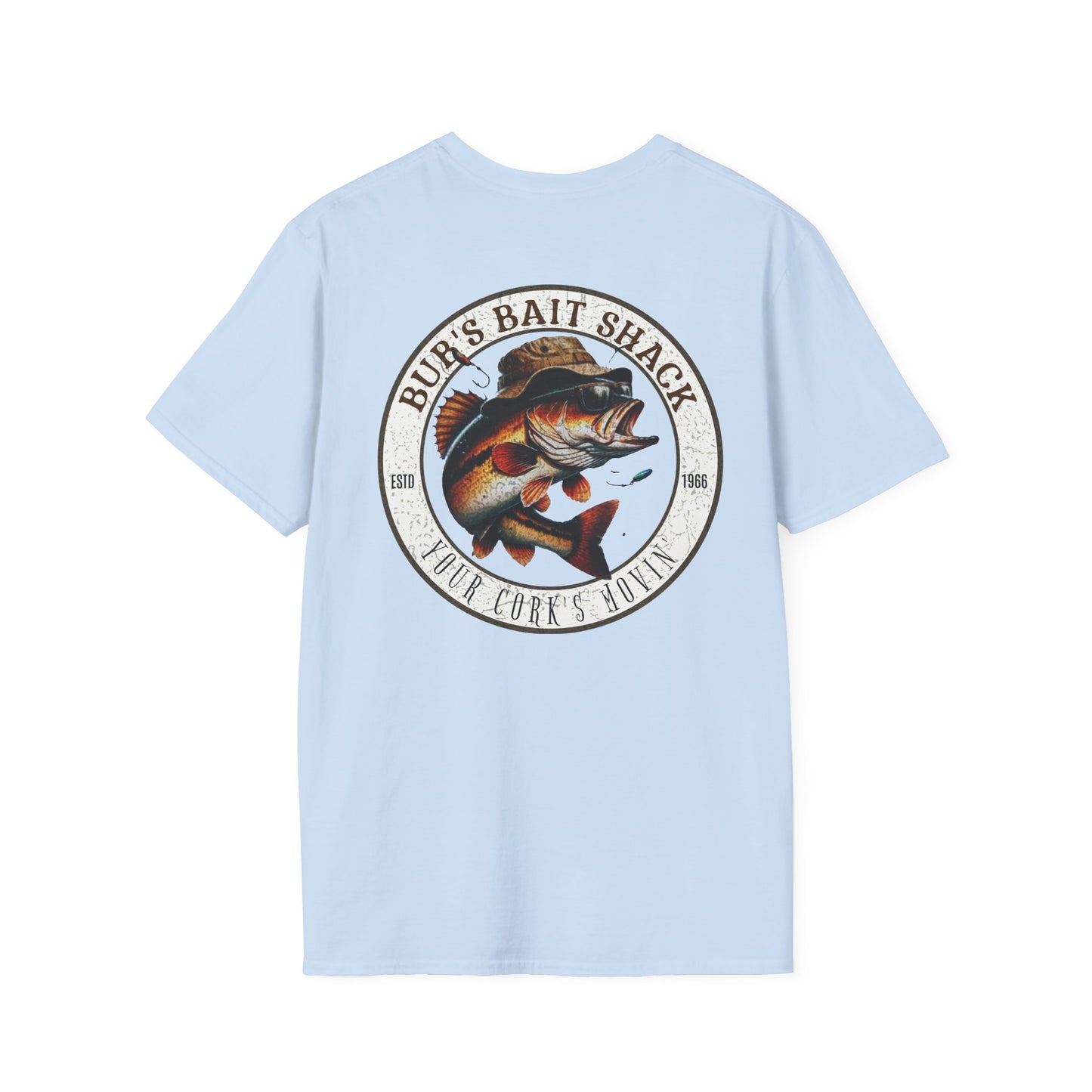 Classic BBS Design Unisex T-Shirt with image on back