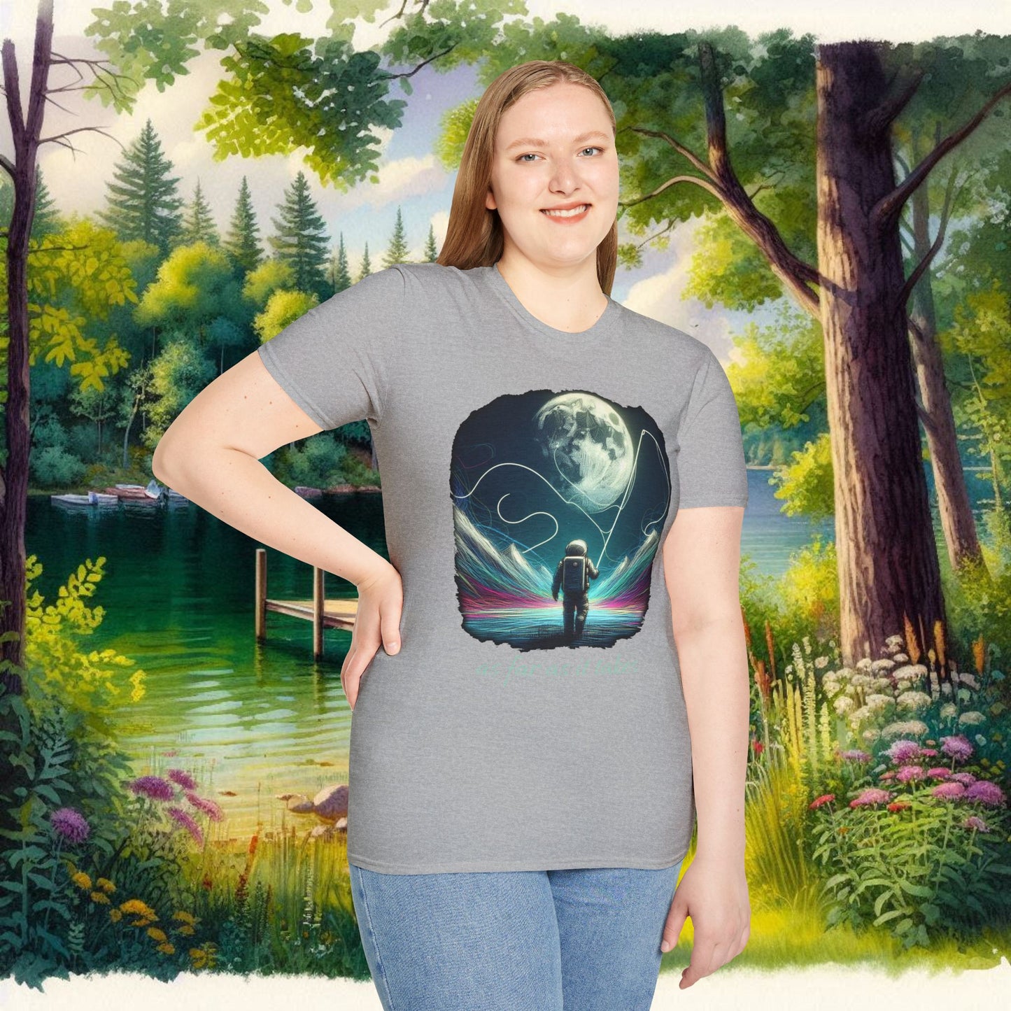As Far As It Takes Unisex Softstyle T-Shirt