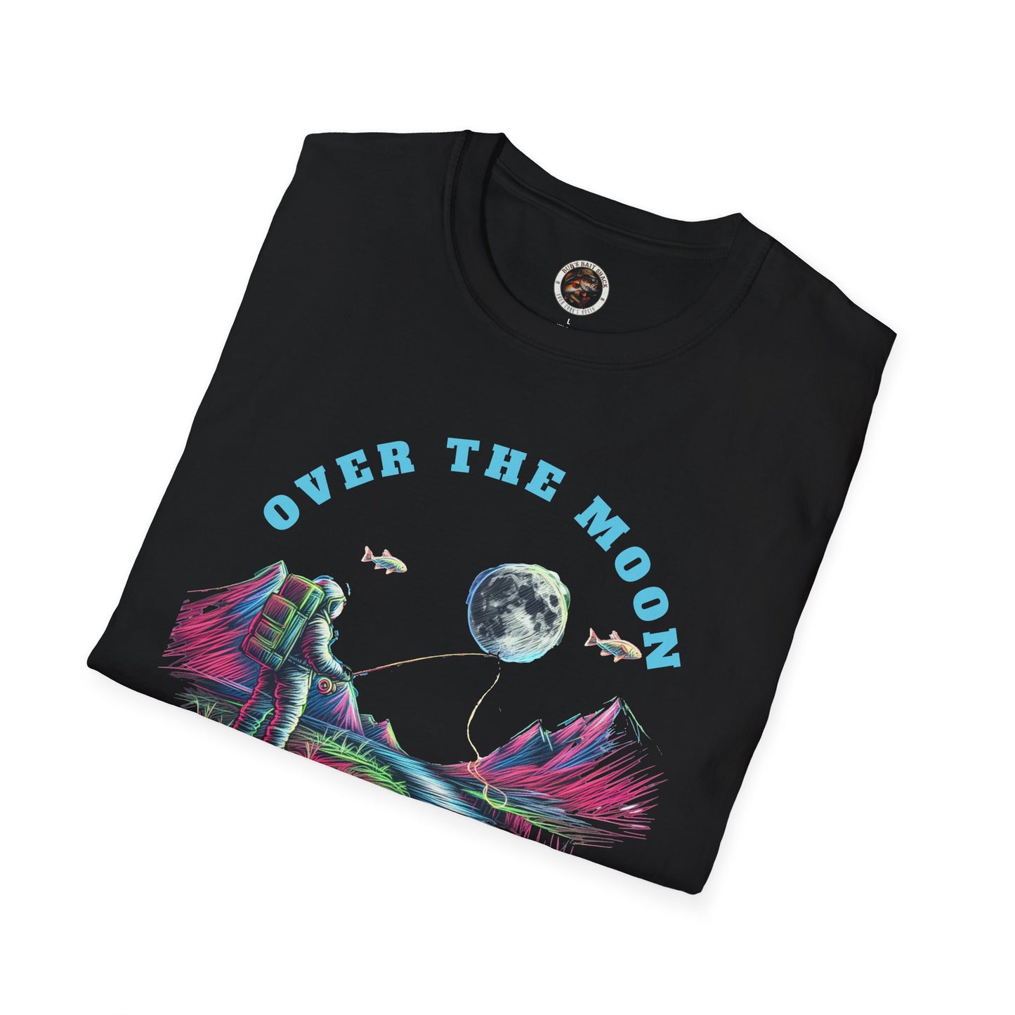 Fishing T-Shirt - Over the Moon Fishing Tee