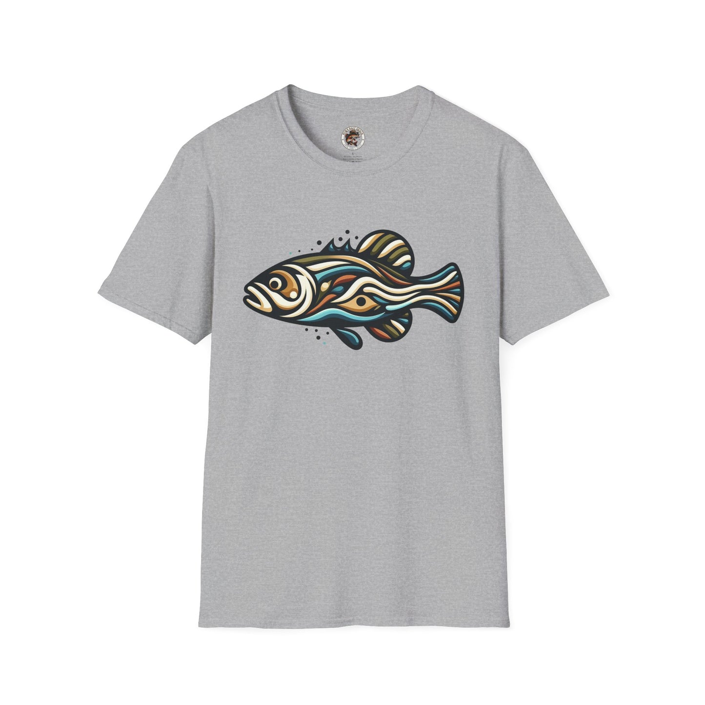Painted Bass Shirt Unisex Softstyle T-Shirt