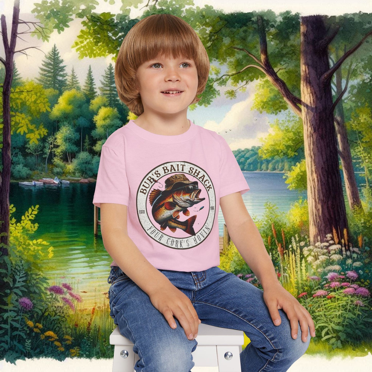 Bub's Bait Shack Heavy Cotton™ Toddler T-shirt