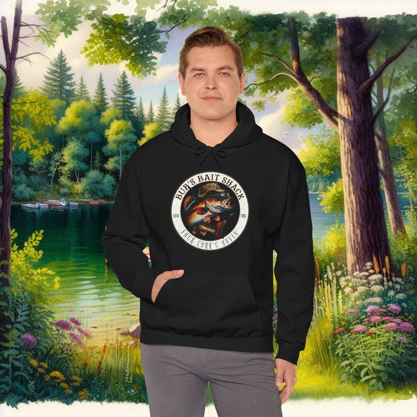 BBS Hoodie Unisex Heavy Blend™ Hooded Sweatshirt