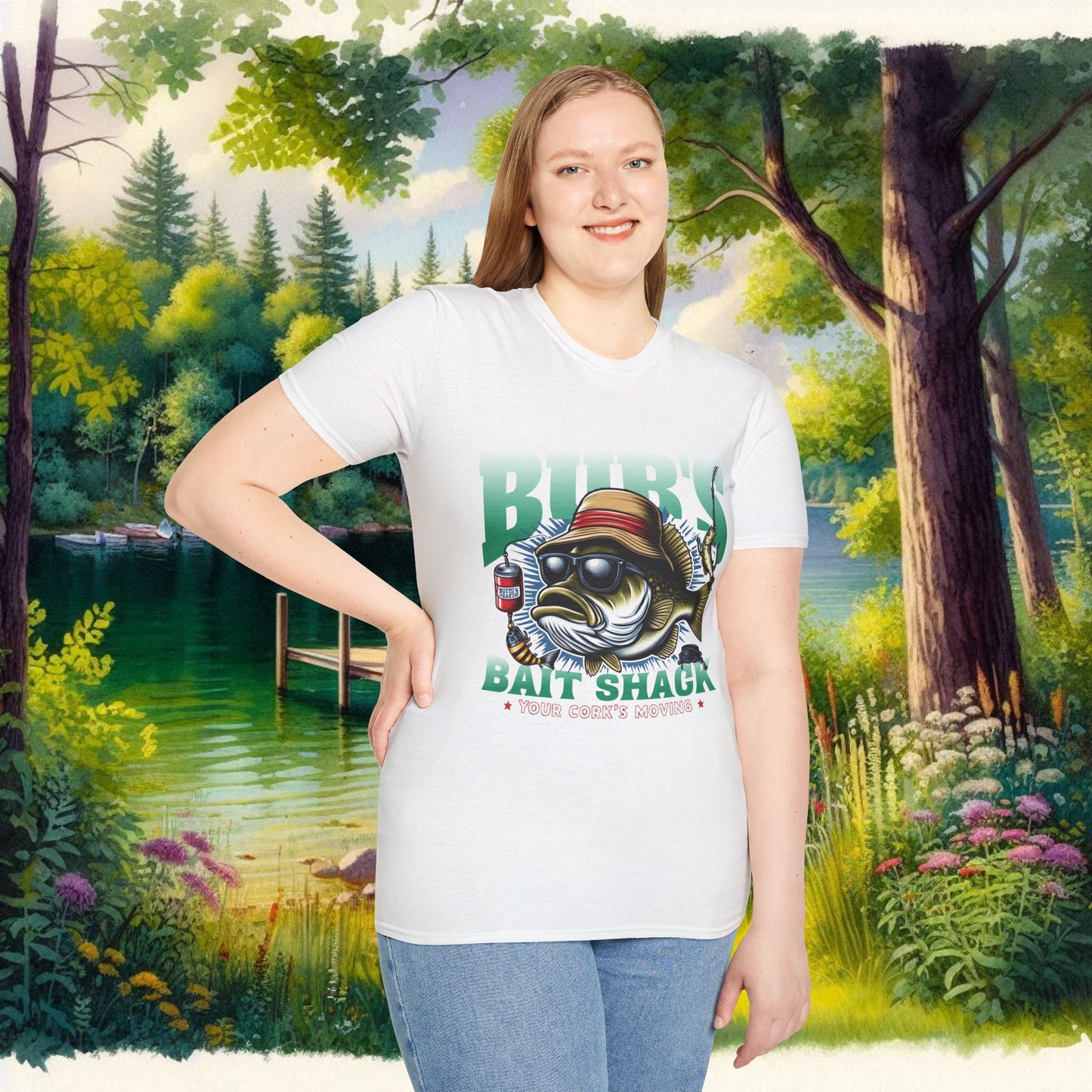 Boss Bass Unisex Softstyle T-Shirt