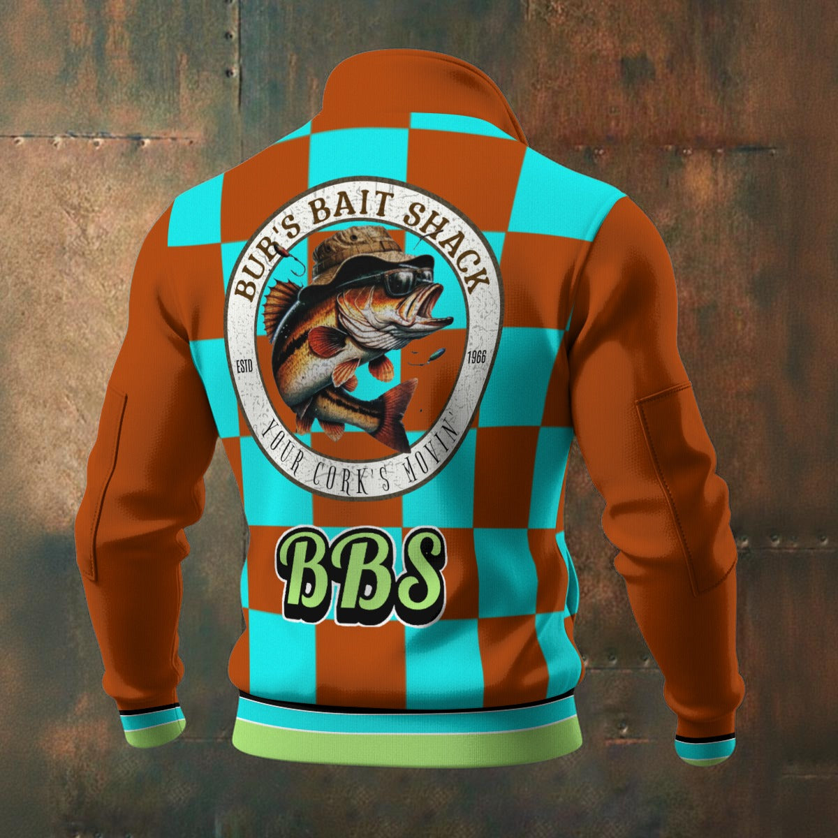 BBS Lettermen's Jacket Thick Knit Fleece