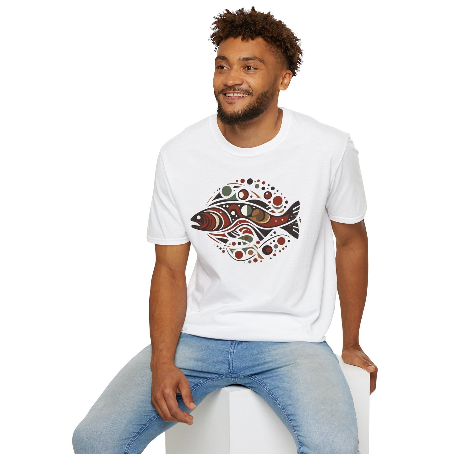 Brown Trout Calder Tee Unisex Softstyle T-Shirt