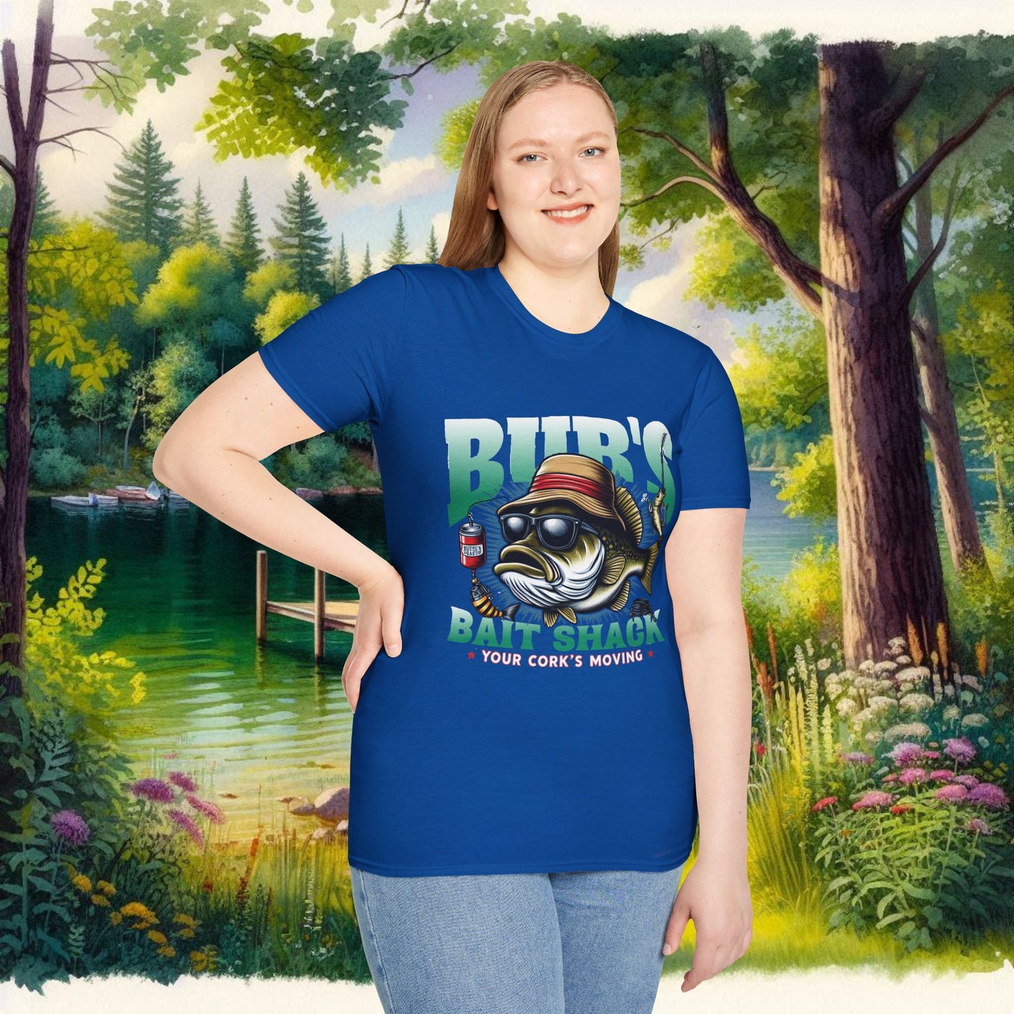 Boss Bass Unisex Softstyle T-Shirt