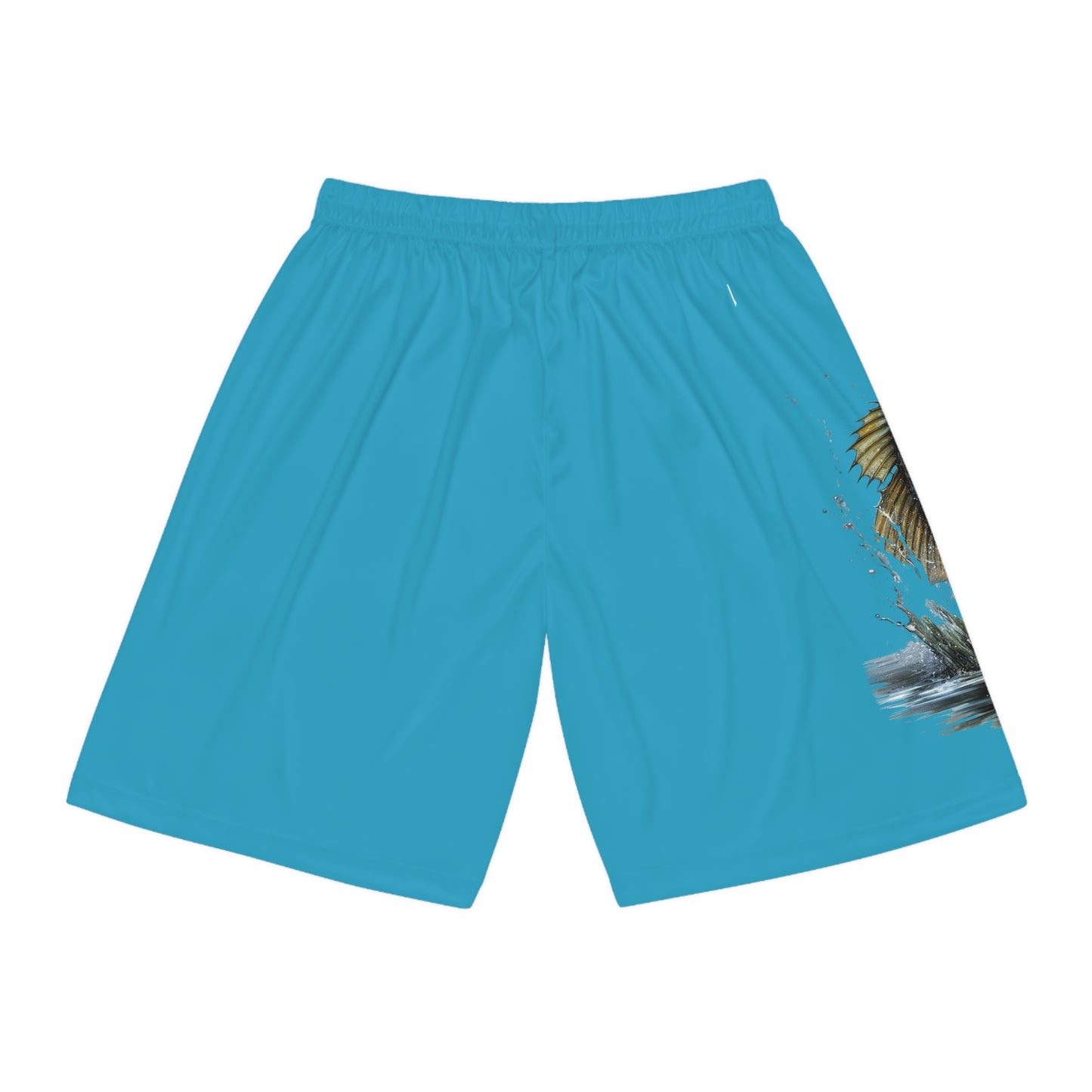 Jumping Bass Basketball Shorts (AOP)