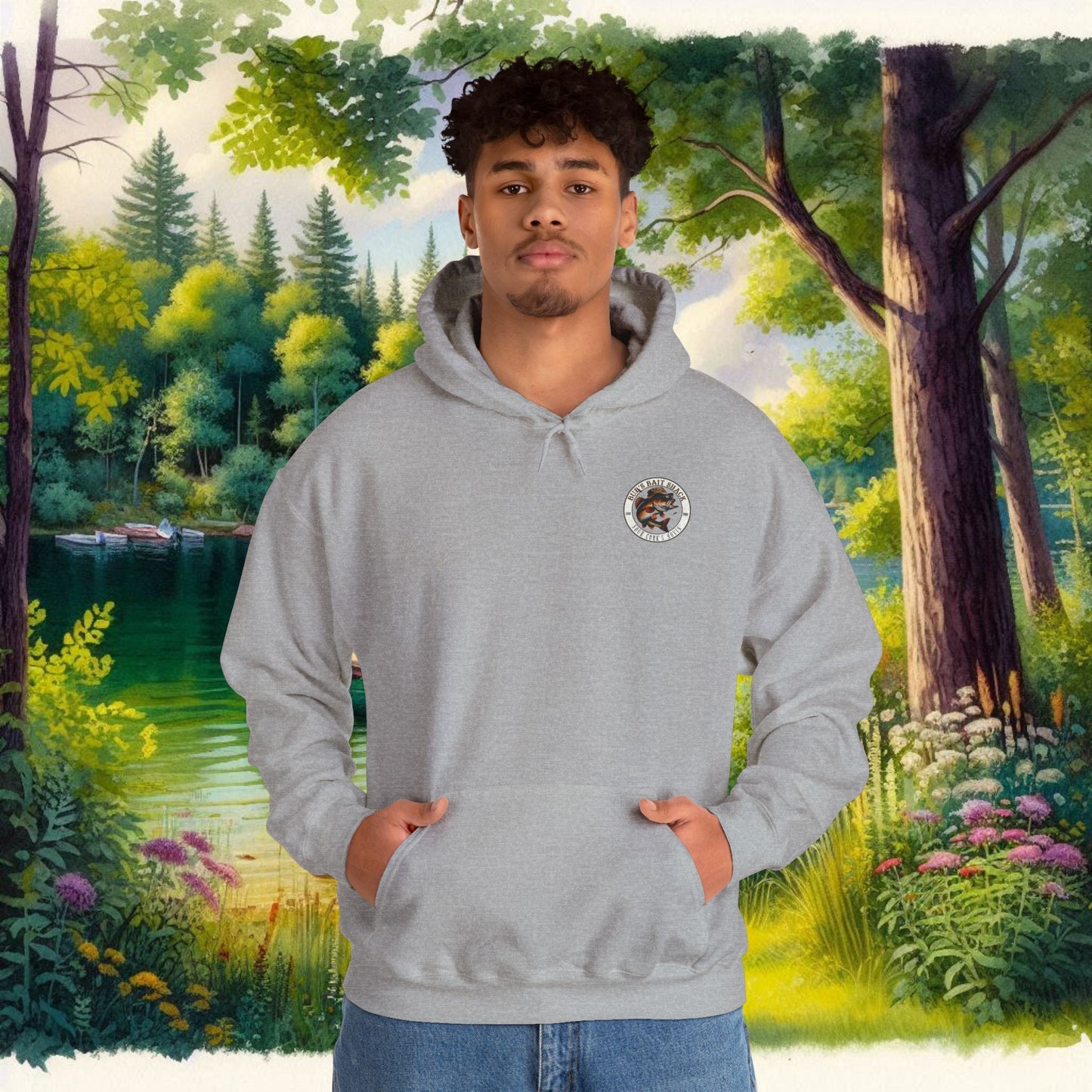 BBS Hoodie Unisex Heavy Blend™ Hooded Sweatshirt