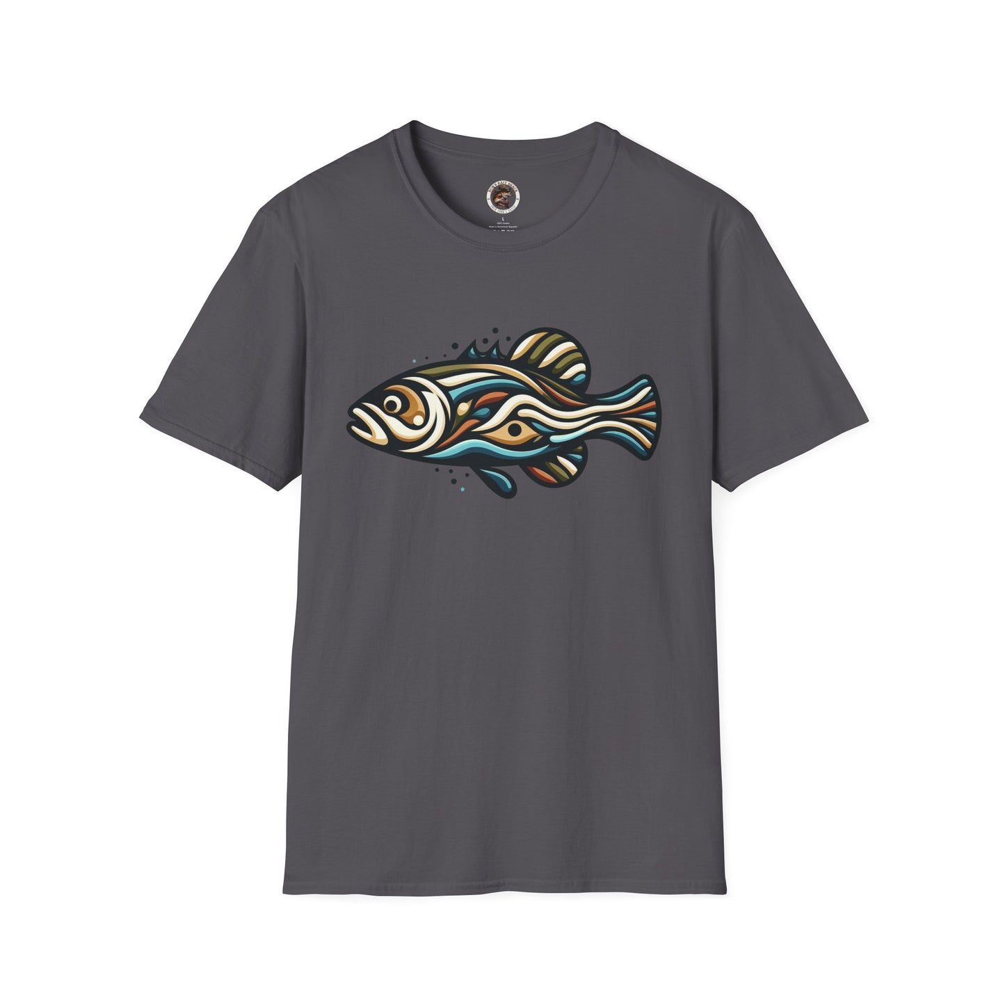Painted Bass Shirt Unisex Softstyle T-Shirt