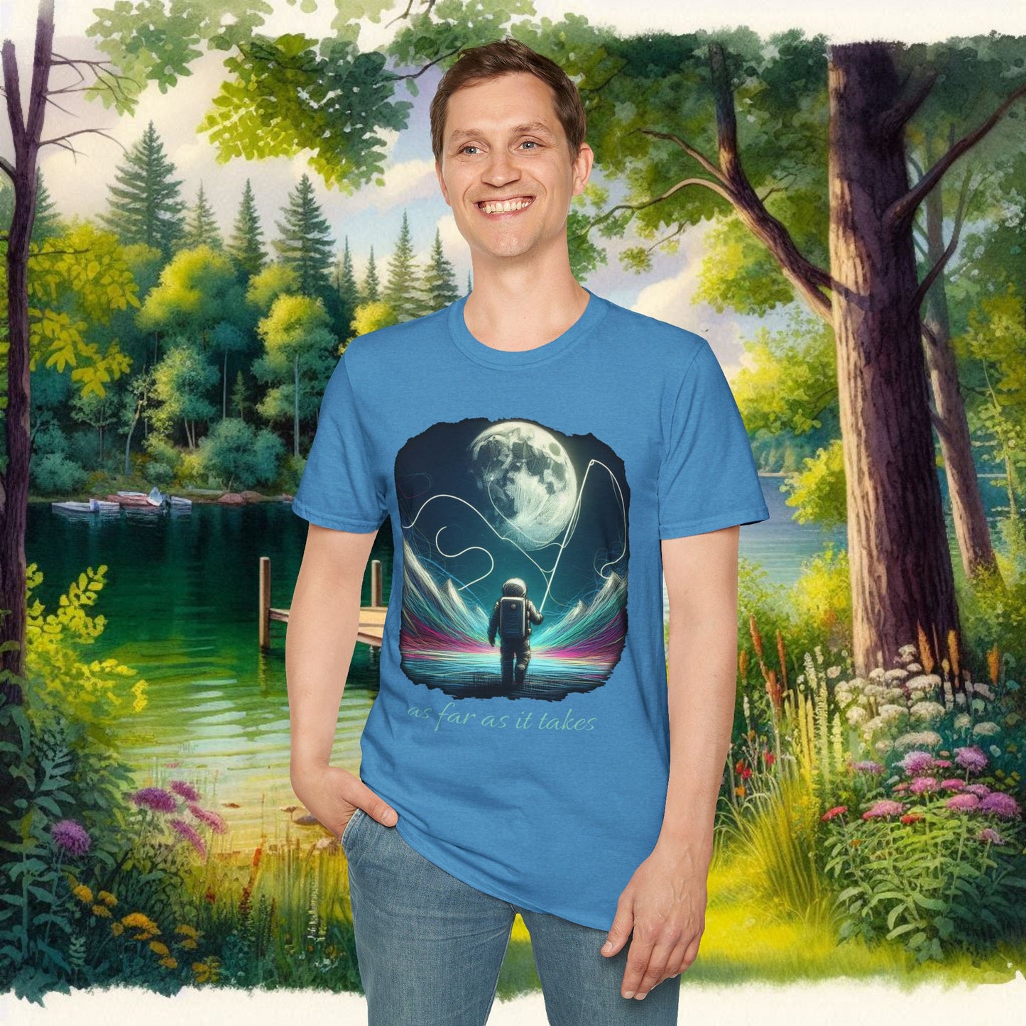 As Far As It Takes Unisex Softstyle T-Shirt