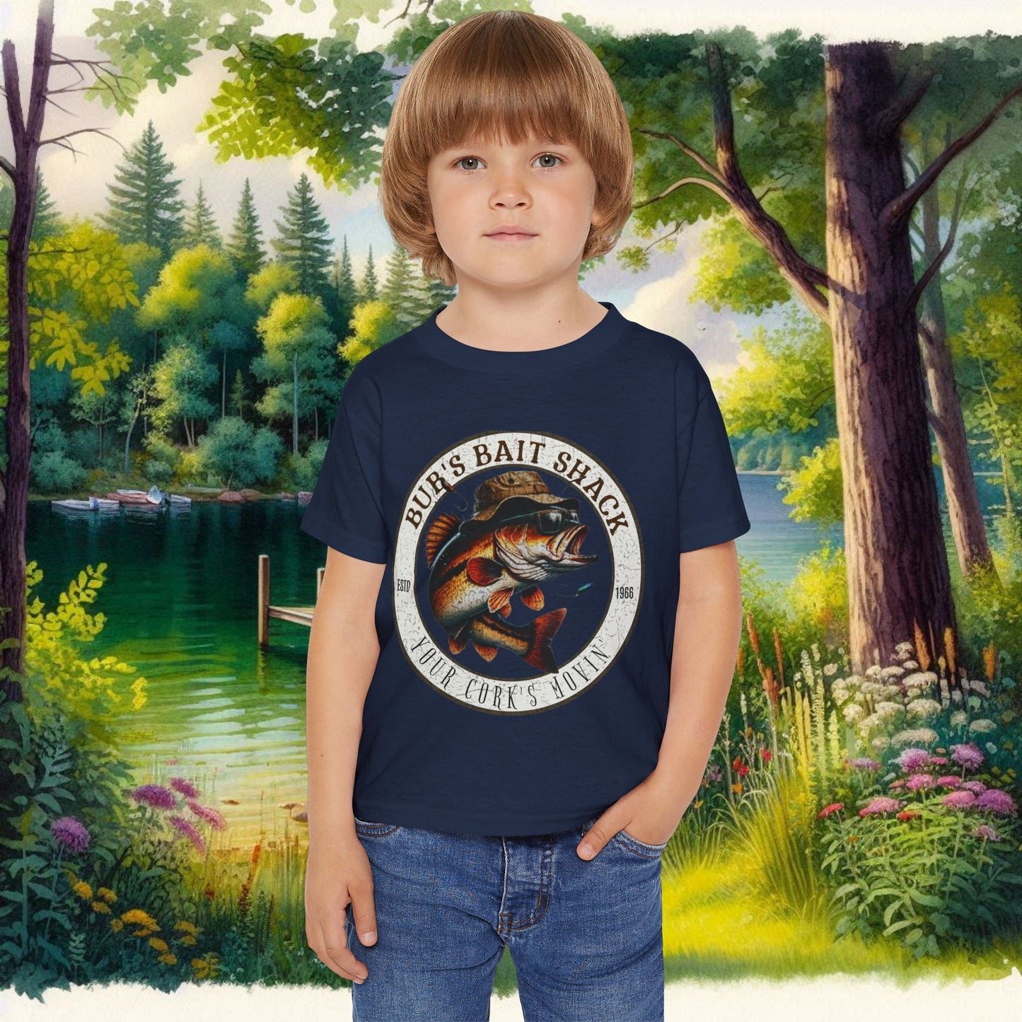 Bub's Bait Shack Heavy Cotton™ Toddler T-shirt