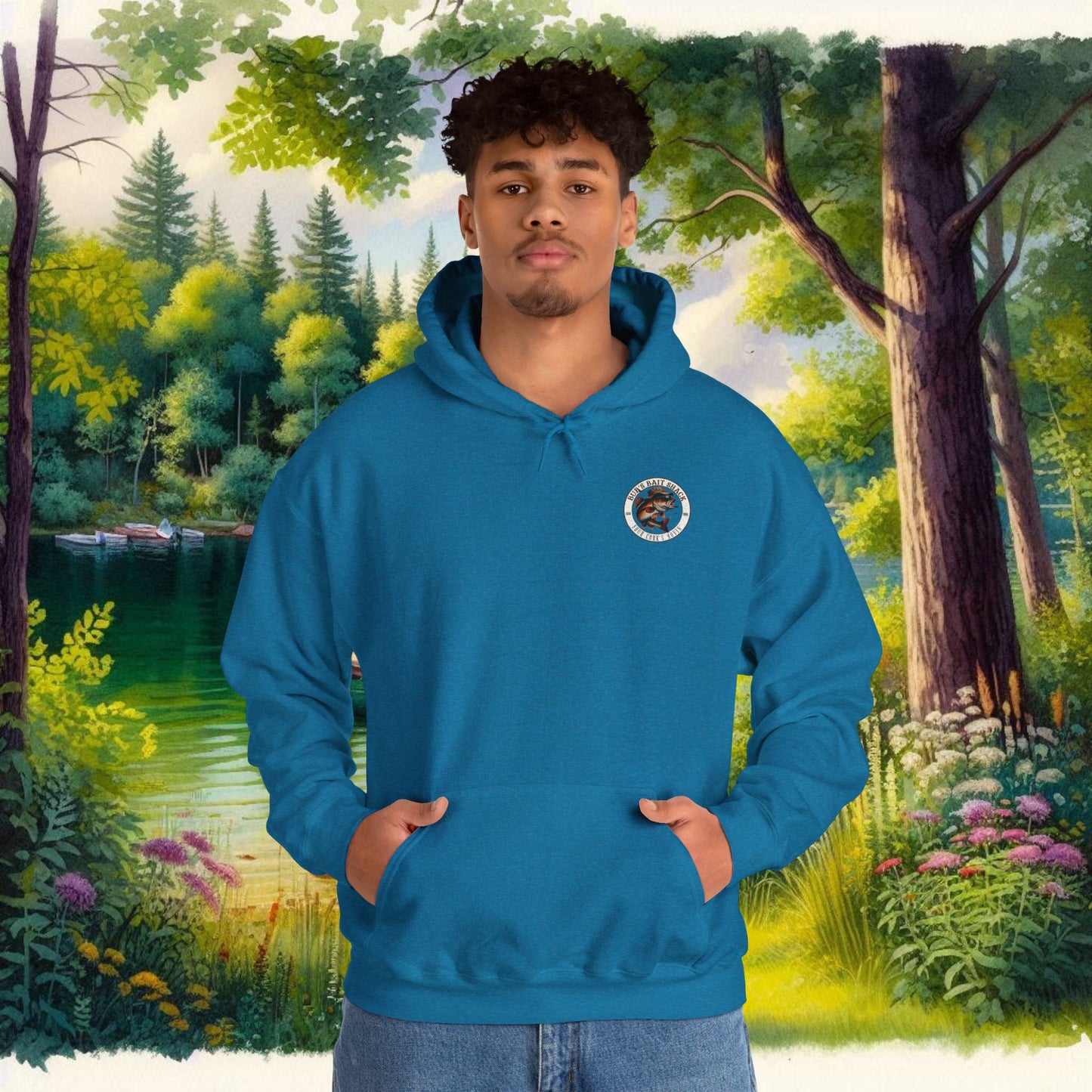 BBS Hoodie Unisex Heavy Blend™ Hooded Sweatshirt
