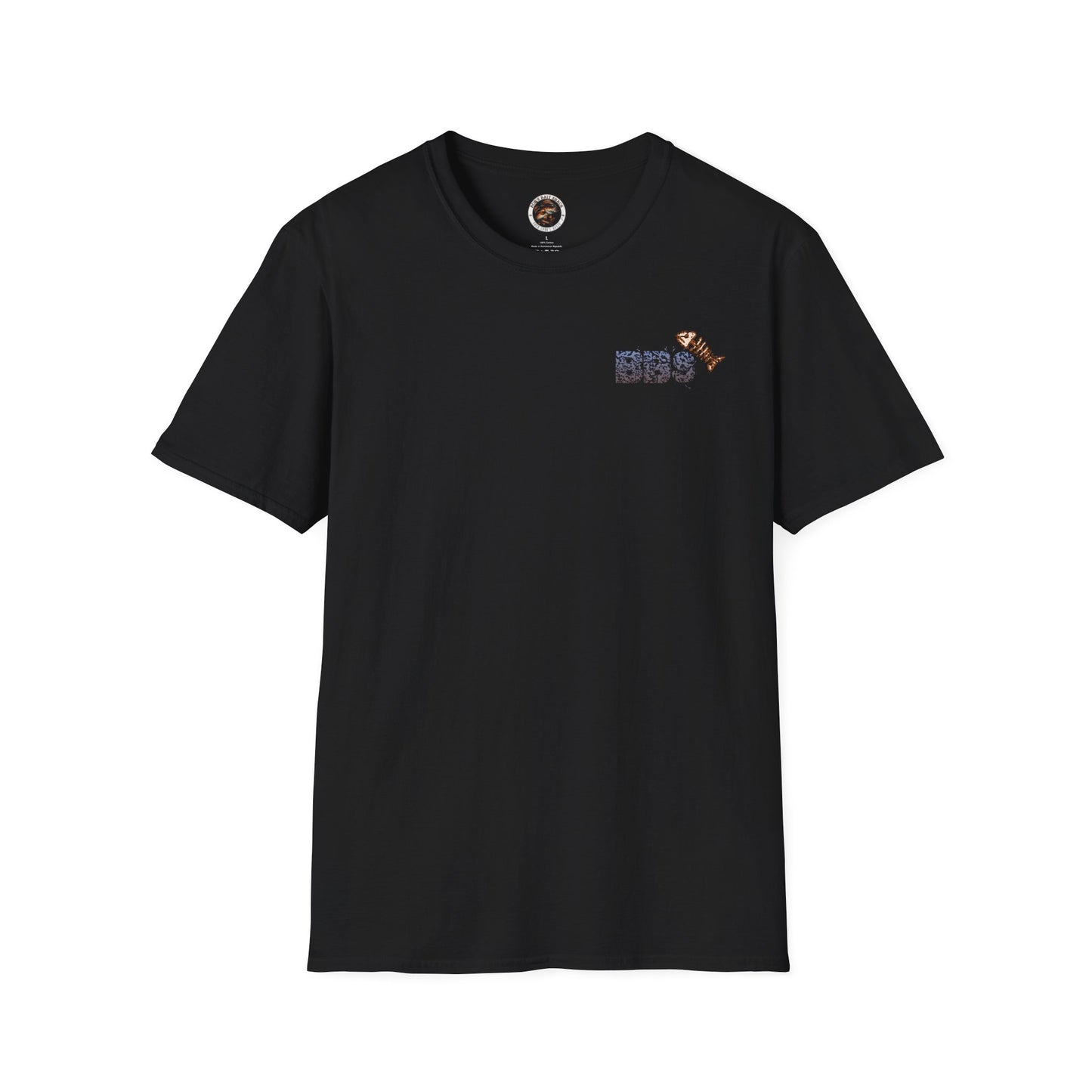 Classic BBS Design Unisex T-Shirt with image on back
