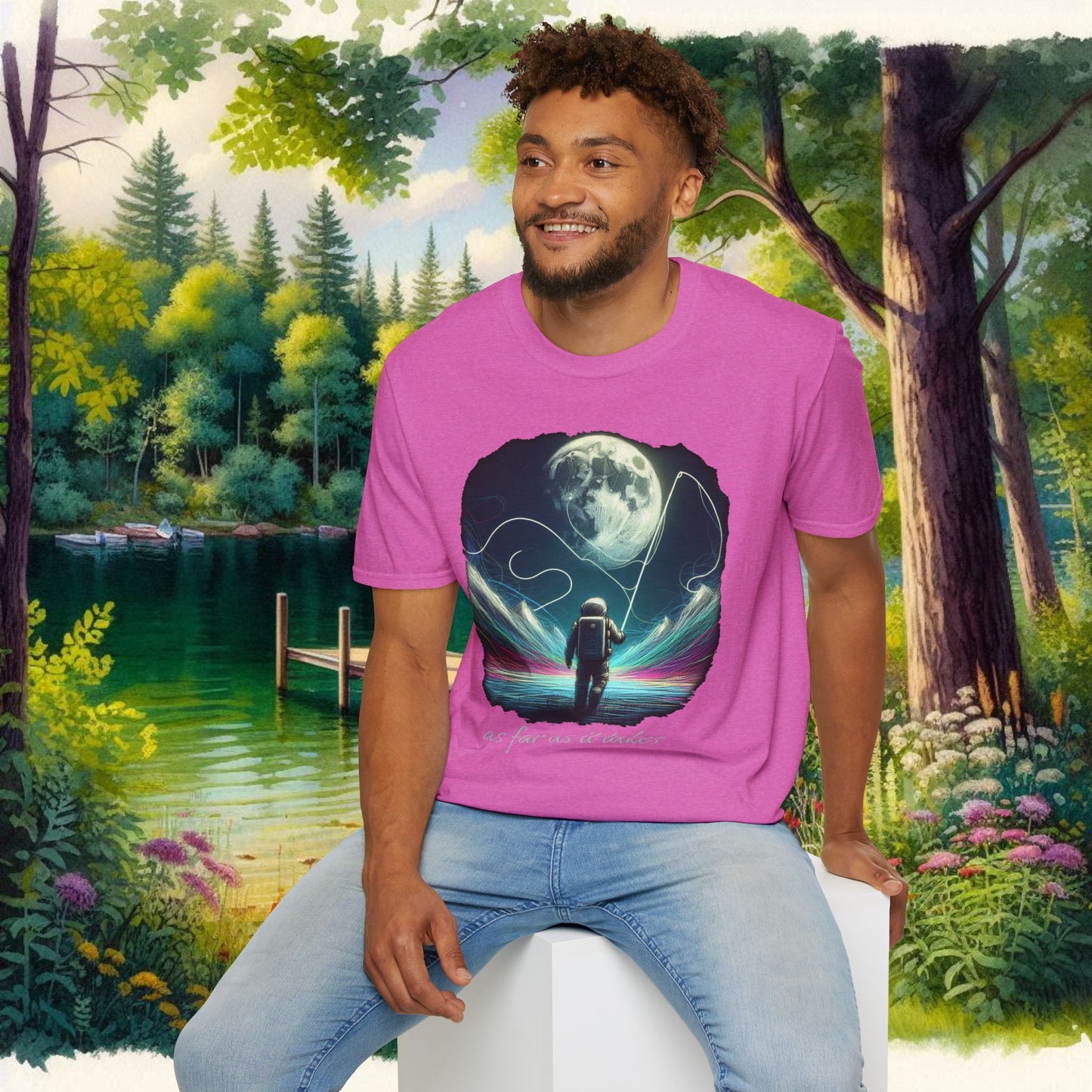As Far As It Takes Unisex Softstyle T-Shirt