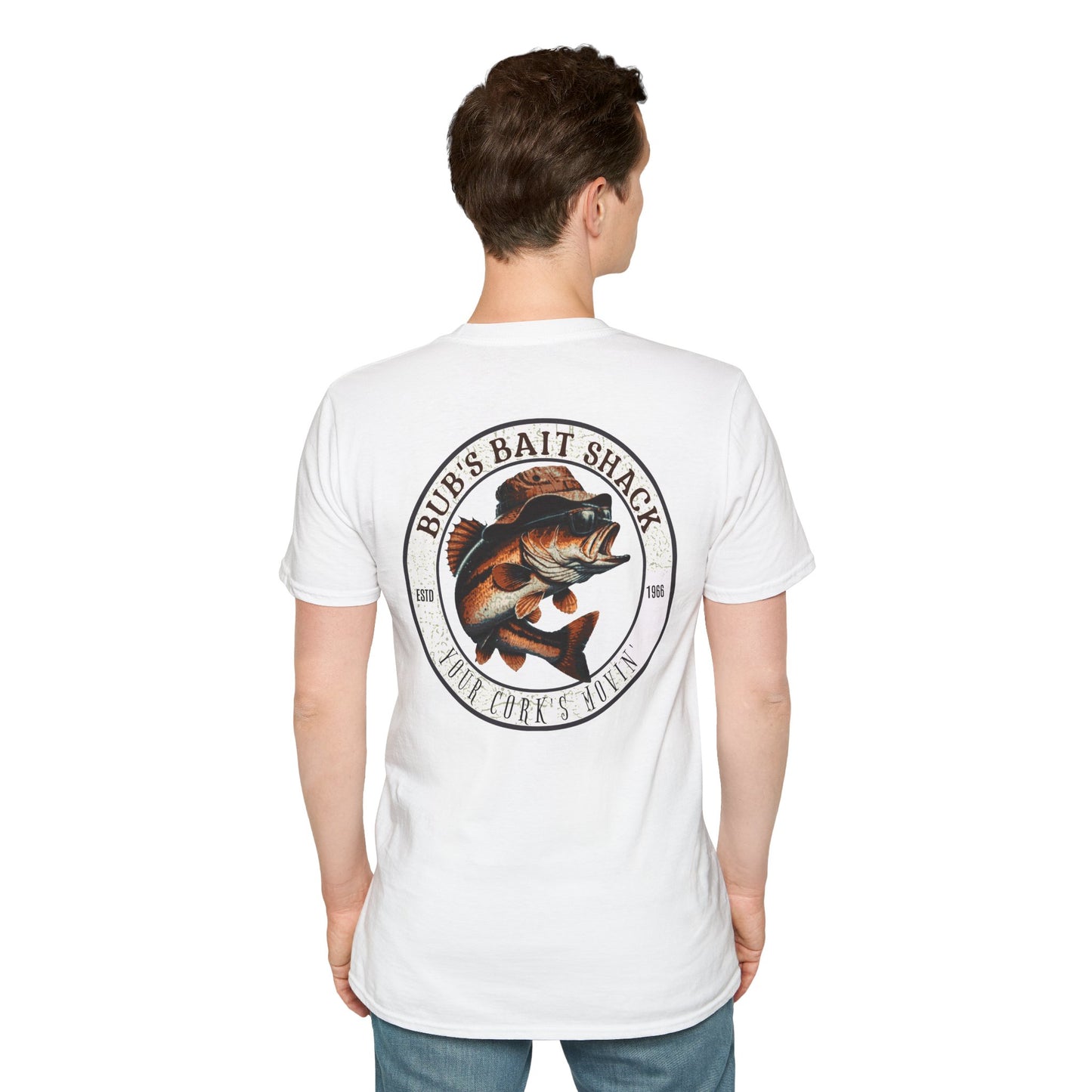 Classic BBS Unisex T-Shirt with Image on Back