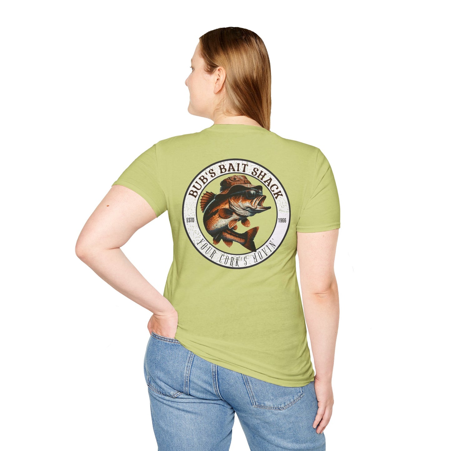 Classic BBS Unisex T-Shirt with Image on Back