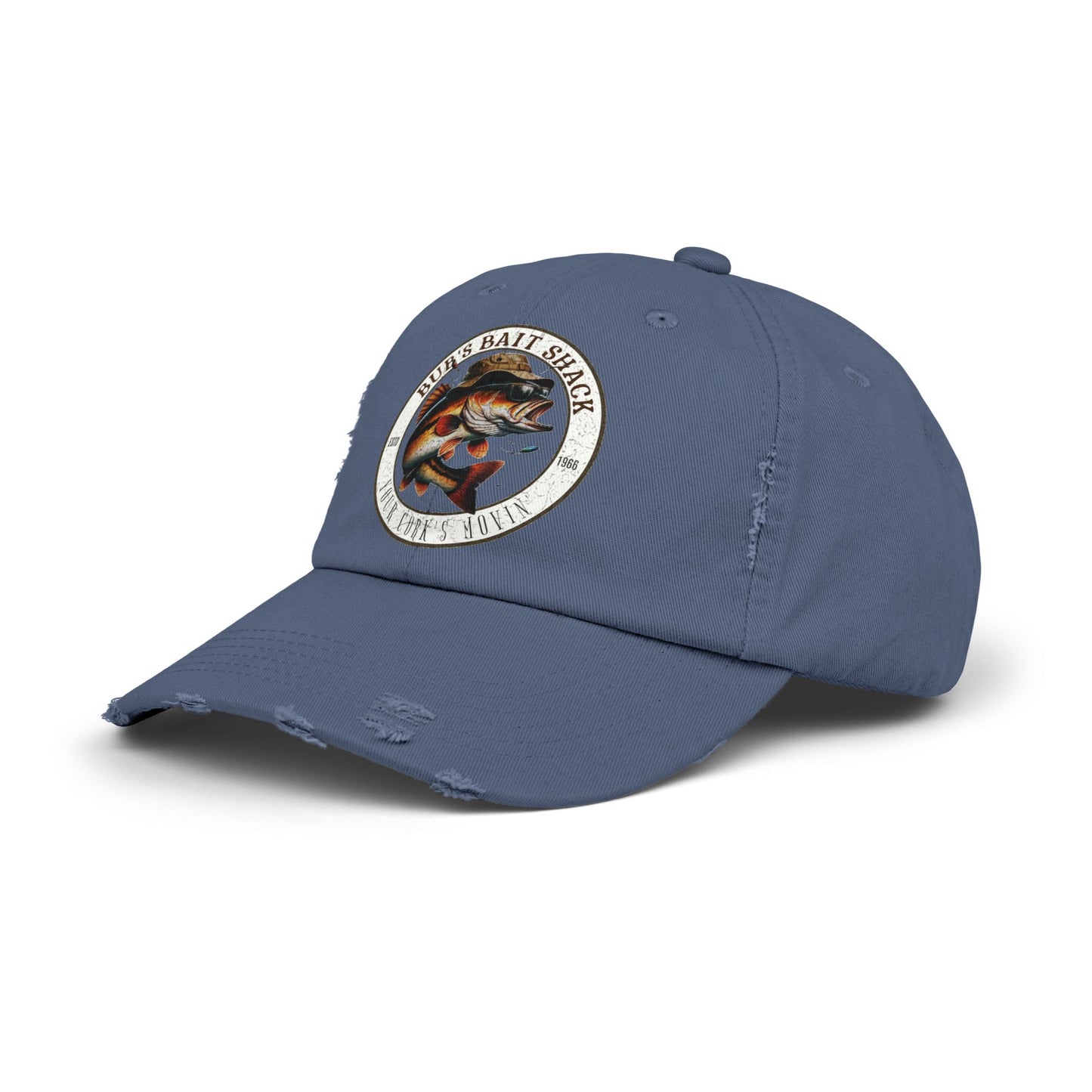 Bub's Bait shack Hat Unisex Distressed Cap