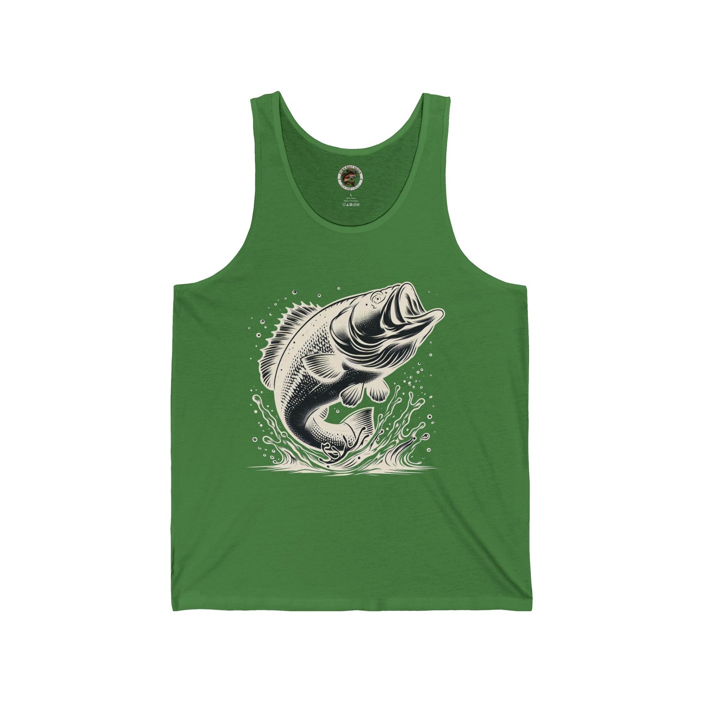 White Fish Unisex Jersey Tank