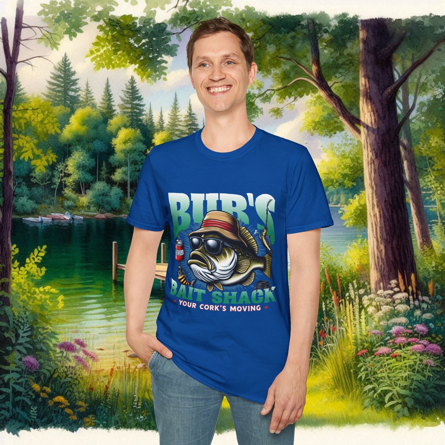 Boss Bass Unisex Softstyle T-Shirt