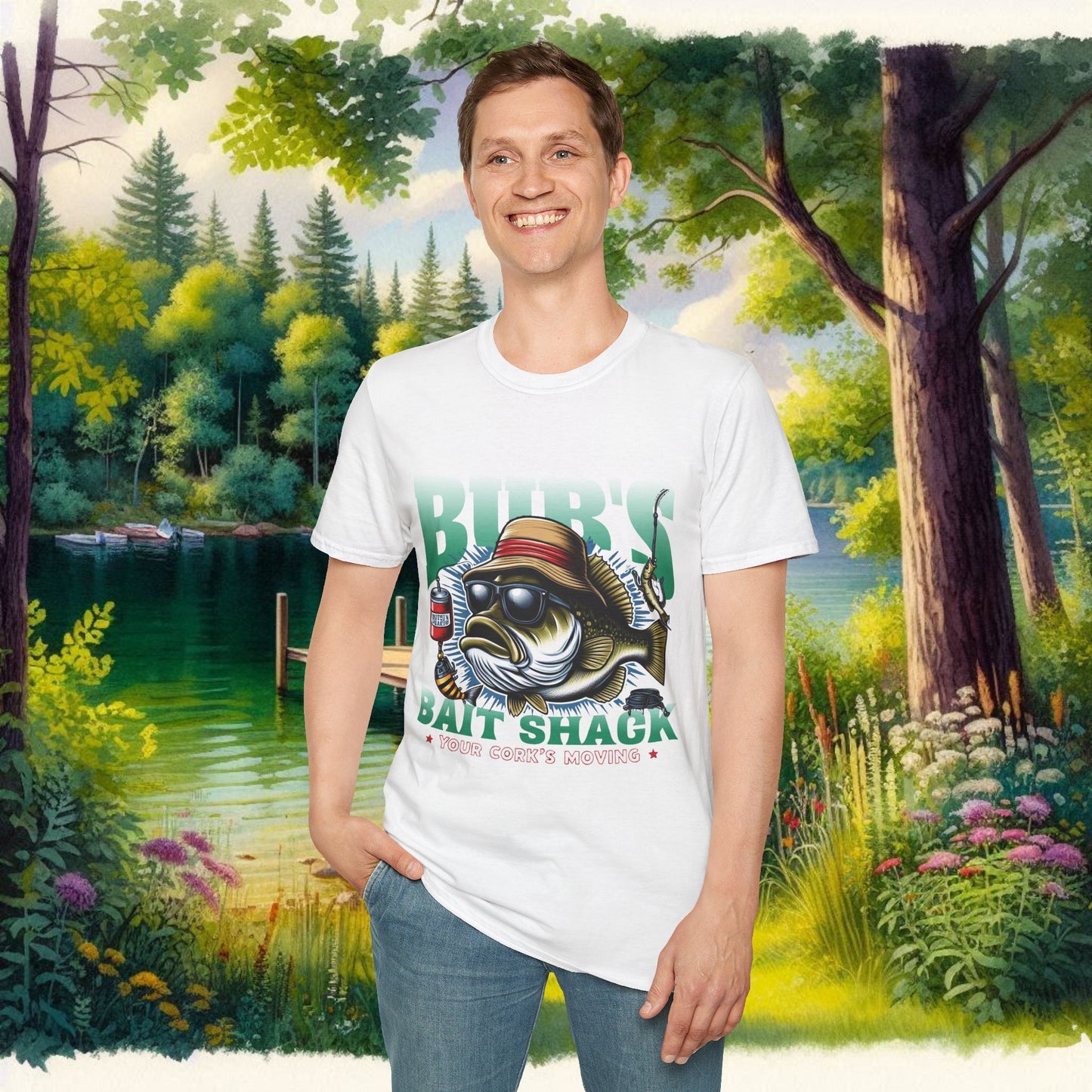 Boss Bass Unisex Softstyle T-Shirt