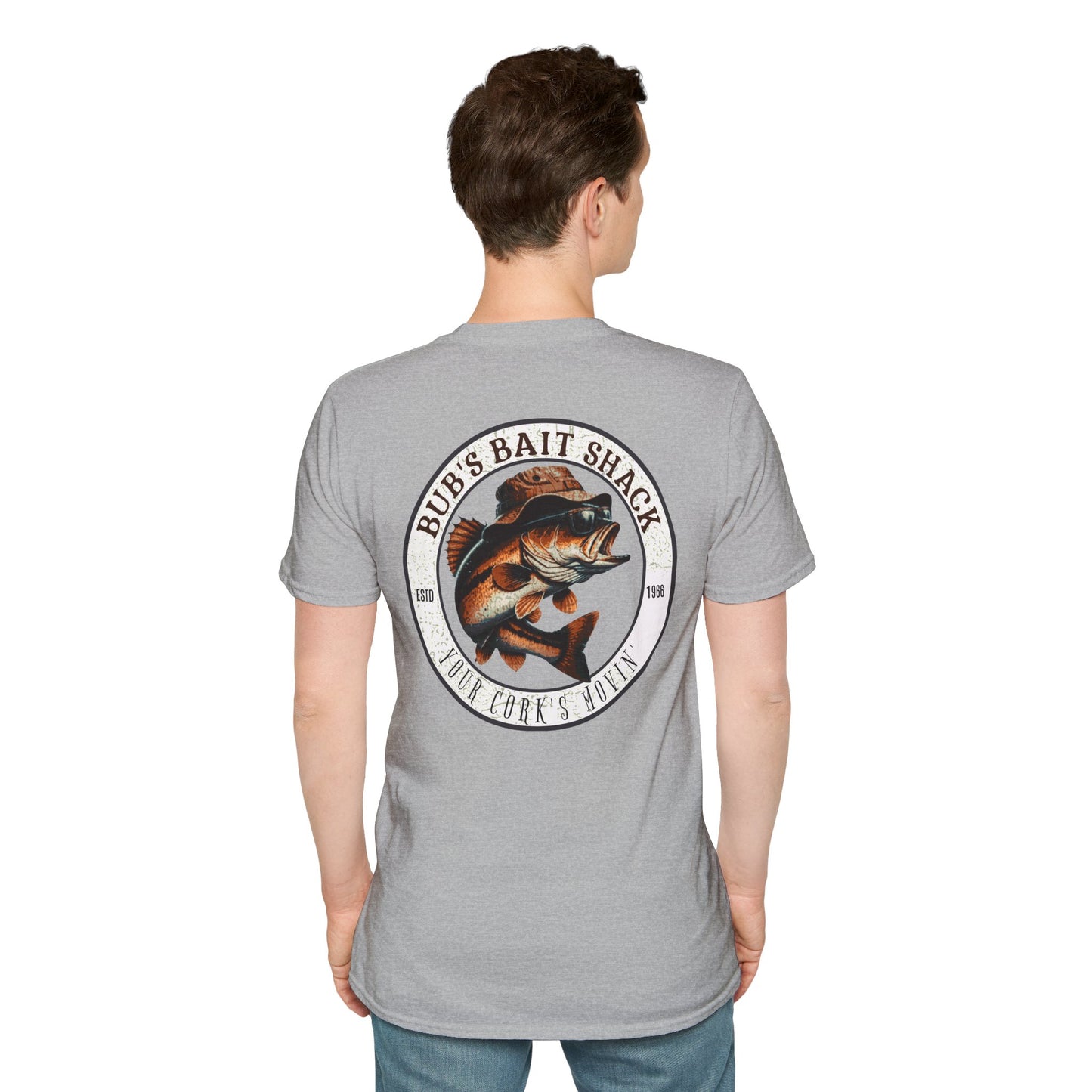 Classic BBS Unisex T-Shirt with Image on Back