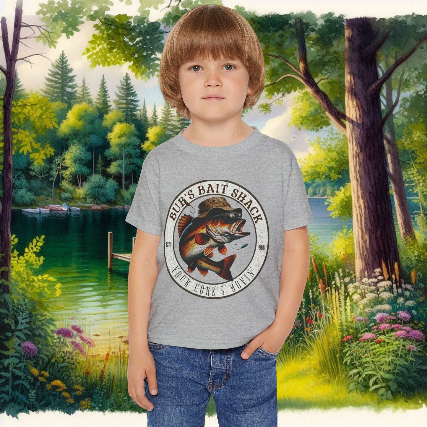 Bub's Bait Shack Heavy Cotton™ Toddler T-shirt