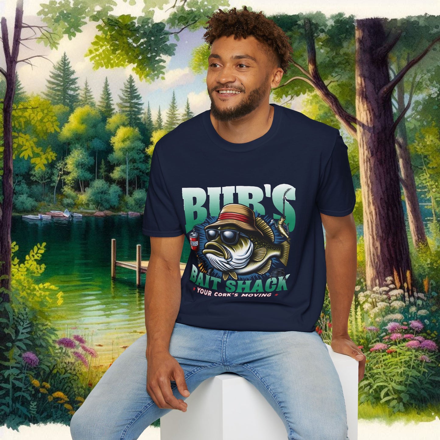 Boss Bass Unisex Softstyle T-Shirt