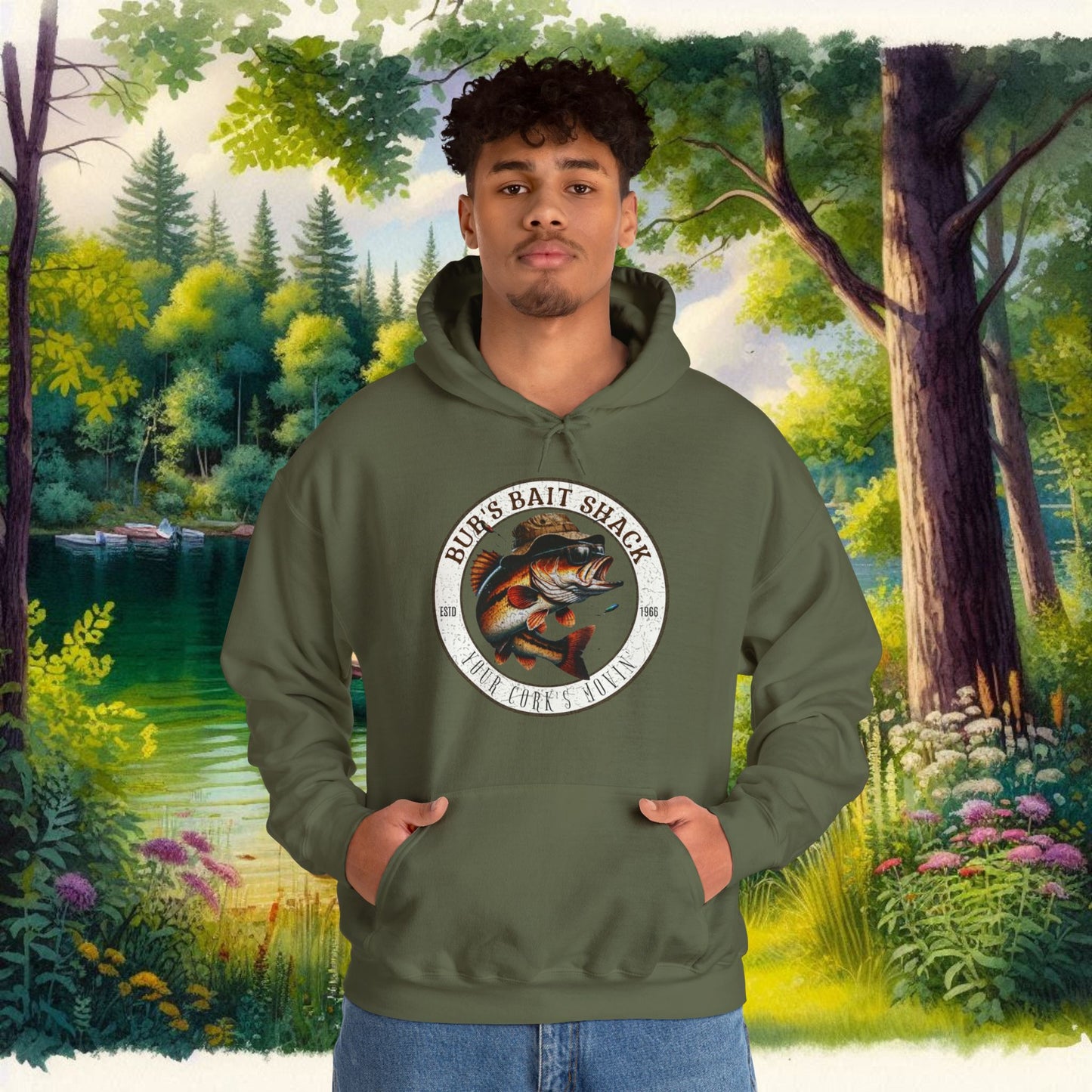 BBS Hoodie Unisex Heavy Blend™ Hooded Sweatshirt