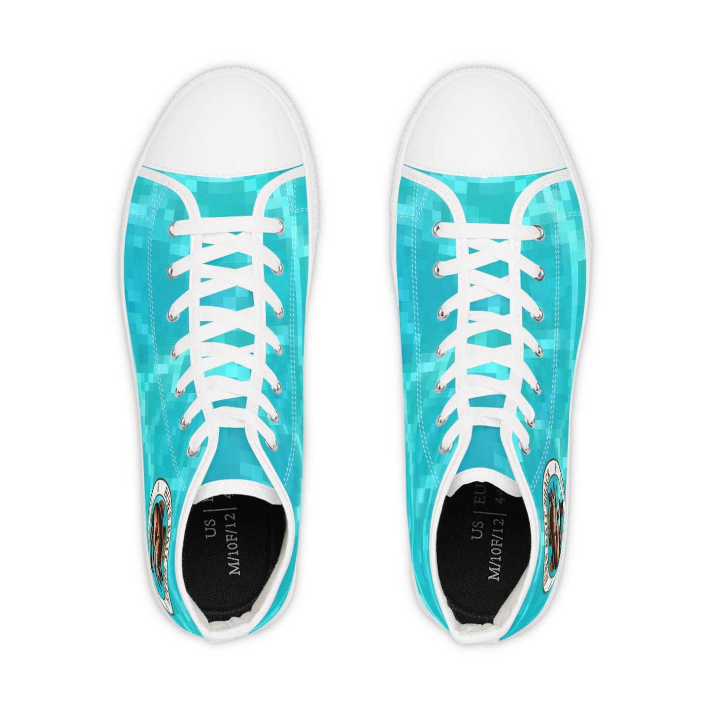 Water High Top Sneakers - Bub's Bait Shack Design